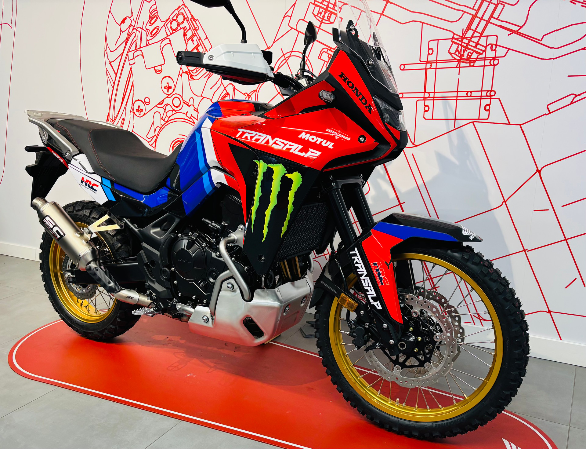 HONDA Transalp DAKAR by Bugnon Motos-image-5