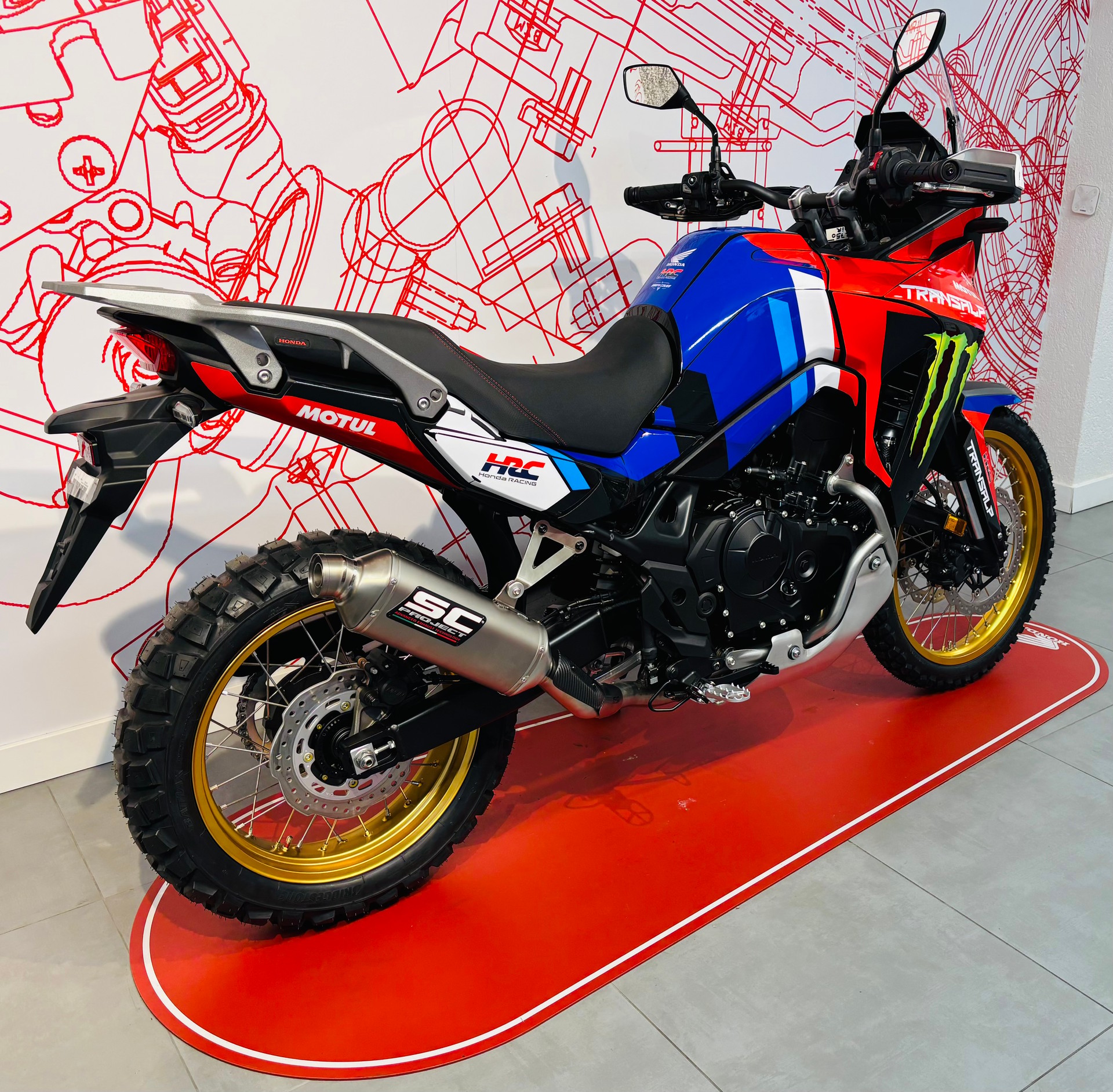 HONDA Transalp DAKAR by Bugnon Motos-image-6