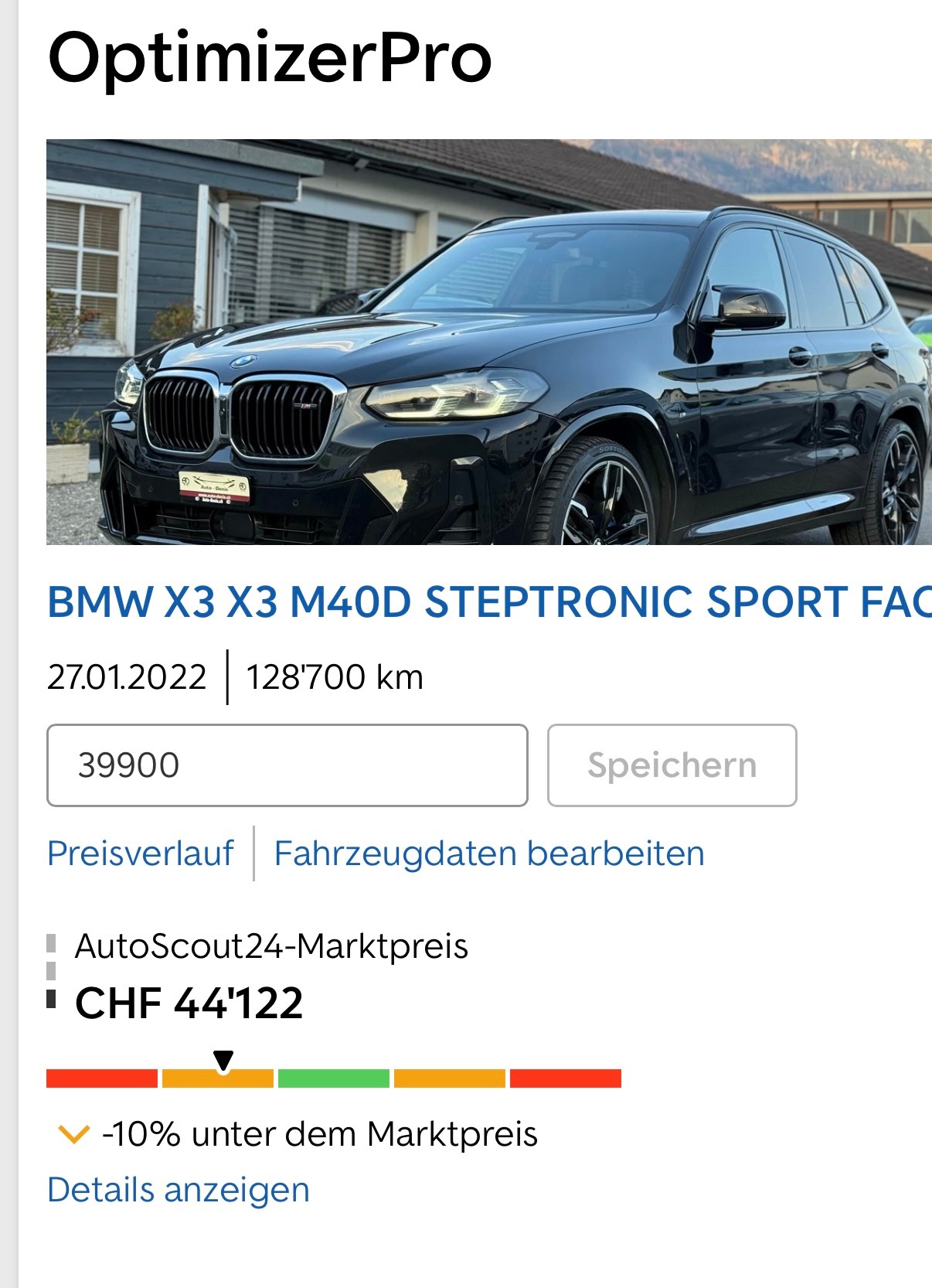 BMW X3 M40D STEPTRONIC SPORT FACELIFT-image-30