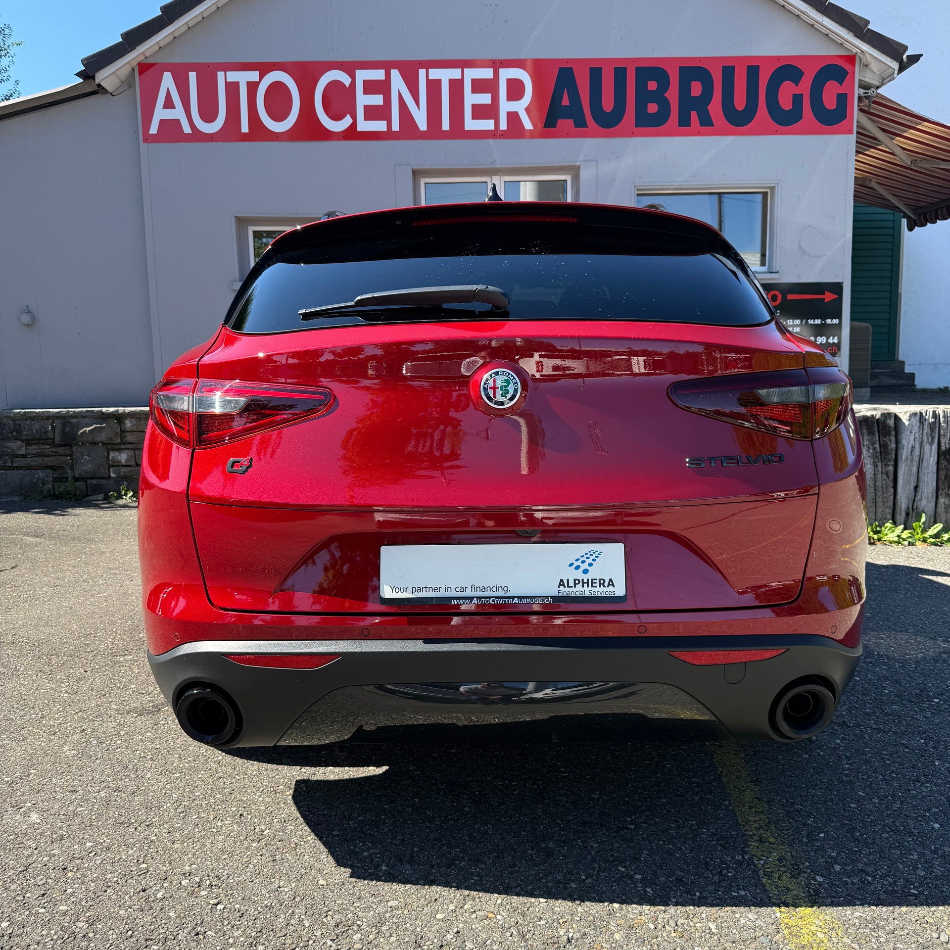 ALFA ROMEO Stelvio 2.0 Sport Q4 Automatic *PANORAMA-DACH - LEDER BRAUN - ROT MET - ANHÄNGERKUPPLUNG*-image-5