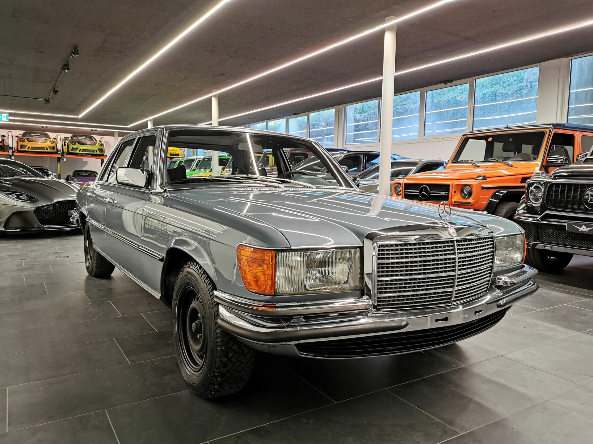 MERCEDES-BENZ S 280 S-KLASSE W116 116 280 S 1974 39'000 KM CH-AUTO VETERAN OLDTIMER