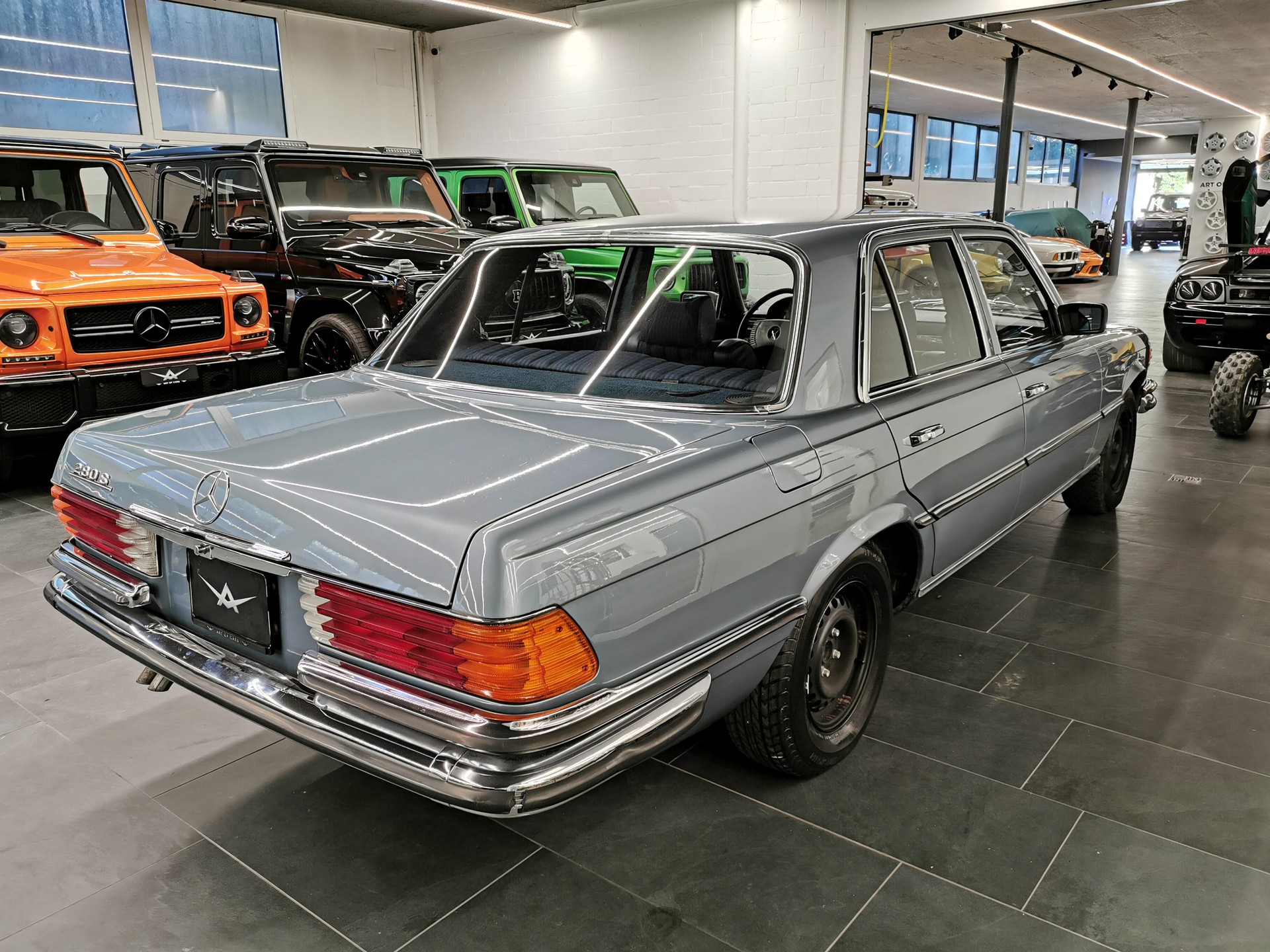 MERCEDES-BENZ S 280 S-KLASSE W116 116 280 S 1974 39'000 KM CH-AUTO VETERAN OLDTIMER-image-12