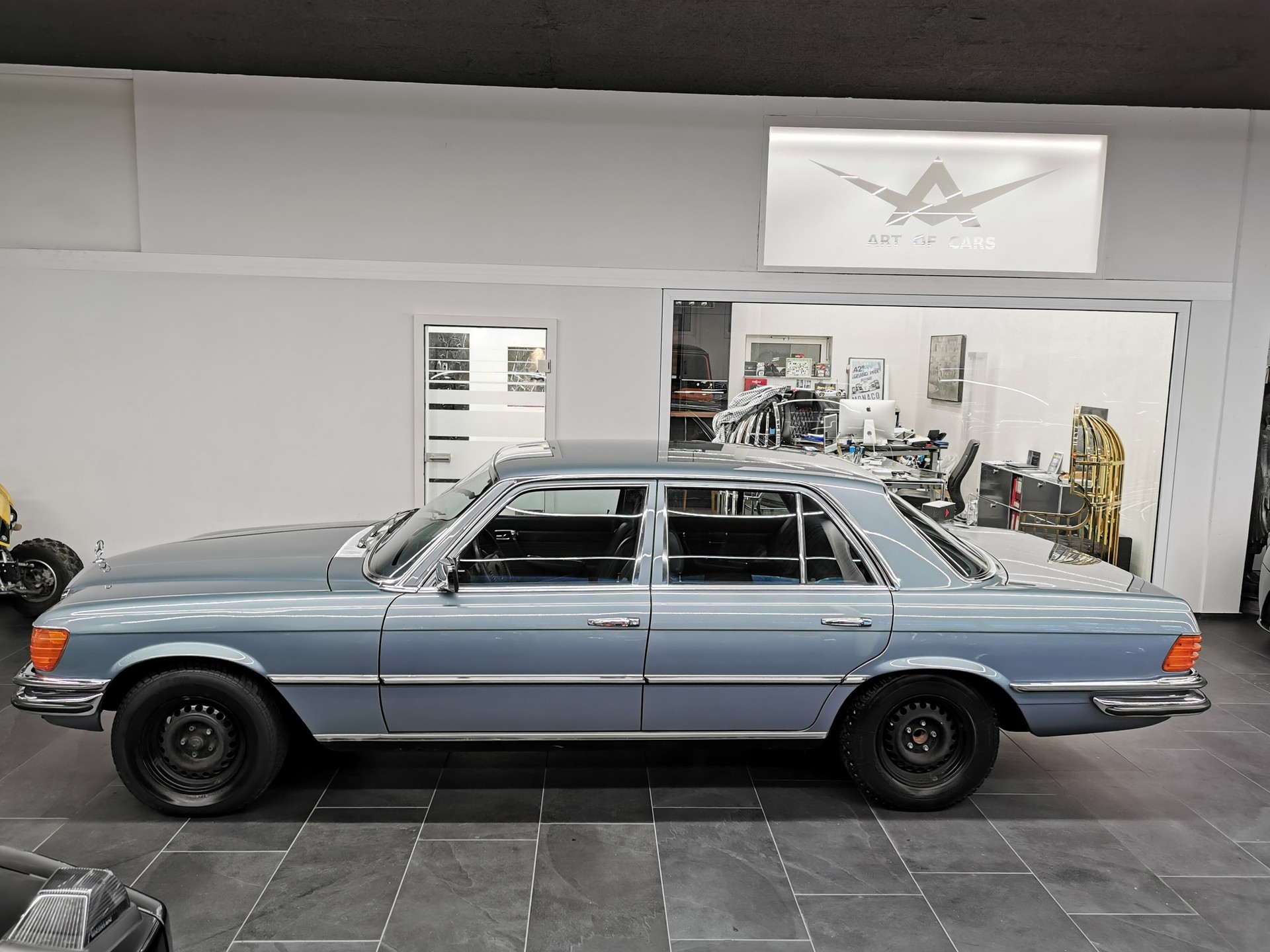 MERCEDES-BENZ S 280 S-KLASSE W116 116 280 S 1974 39'000 KM CH-AUTO VETERAN OLDTIMER-image-3