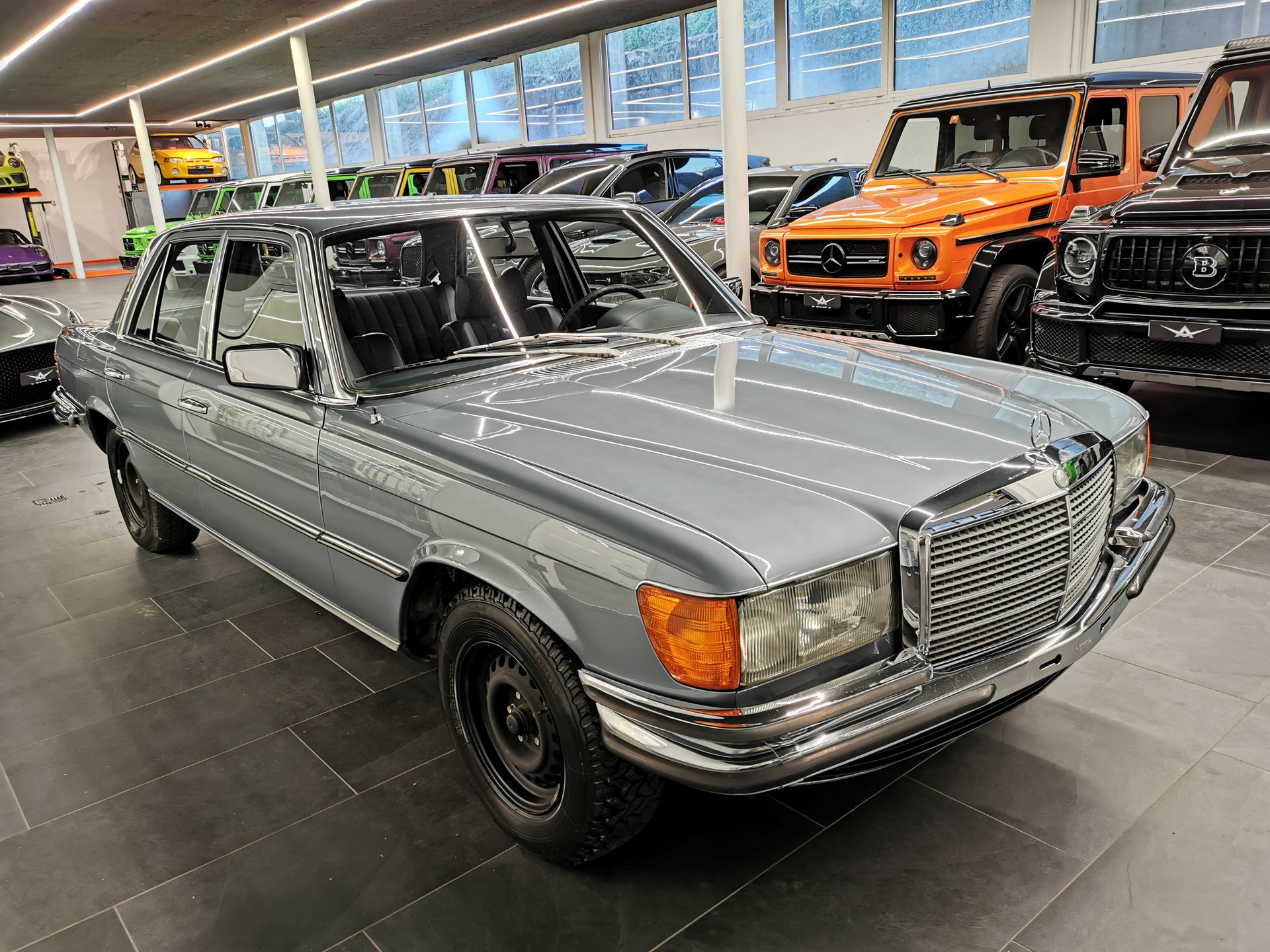 MERCEDES-BENZ S 280 S-KLASSE W116 116 280 S 1974 39'000 KM CH-AUTO VETERAN OLDTIMER-image-13