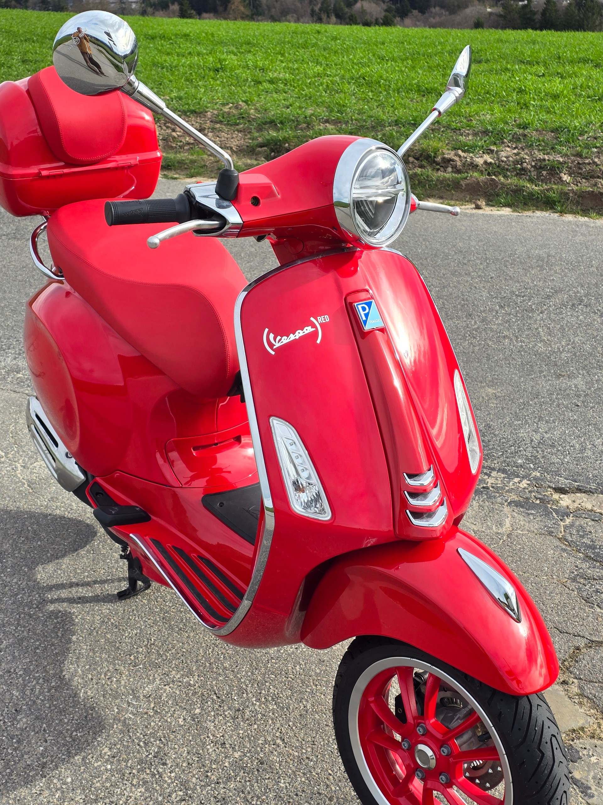 PIAGGIO Vespa 125 Primavera Red ABS-image-1