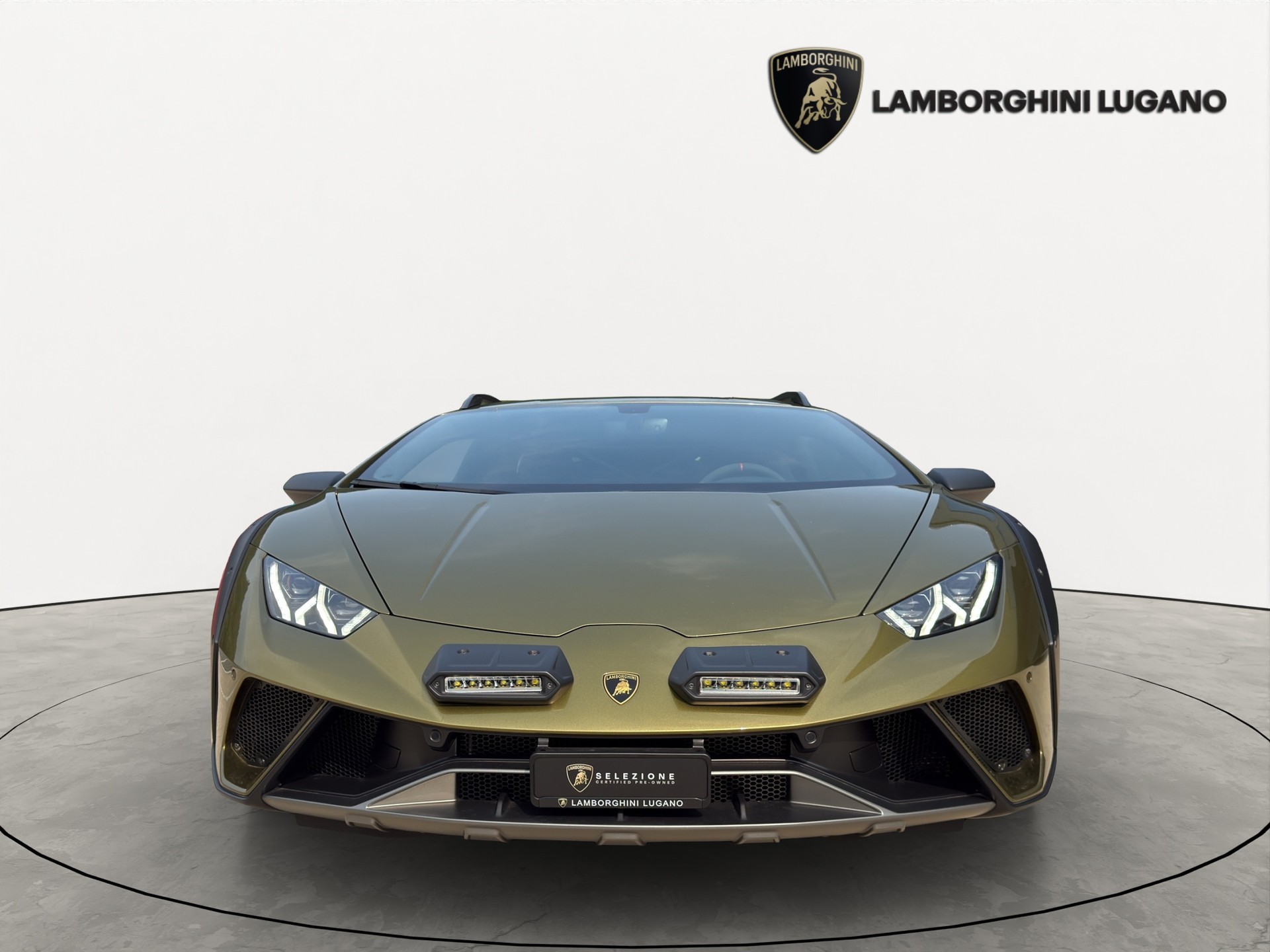 LAMBORGHINI Huracan Sterrato MY24 Selezione Certified Pre-Owned Certifications: 150-point check list Lamborghini Lugano-showroom-element-1