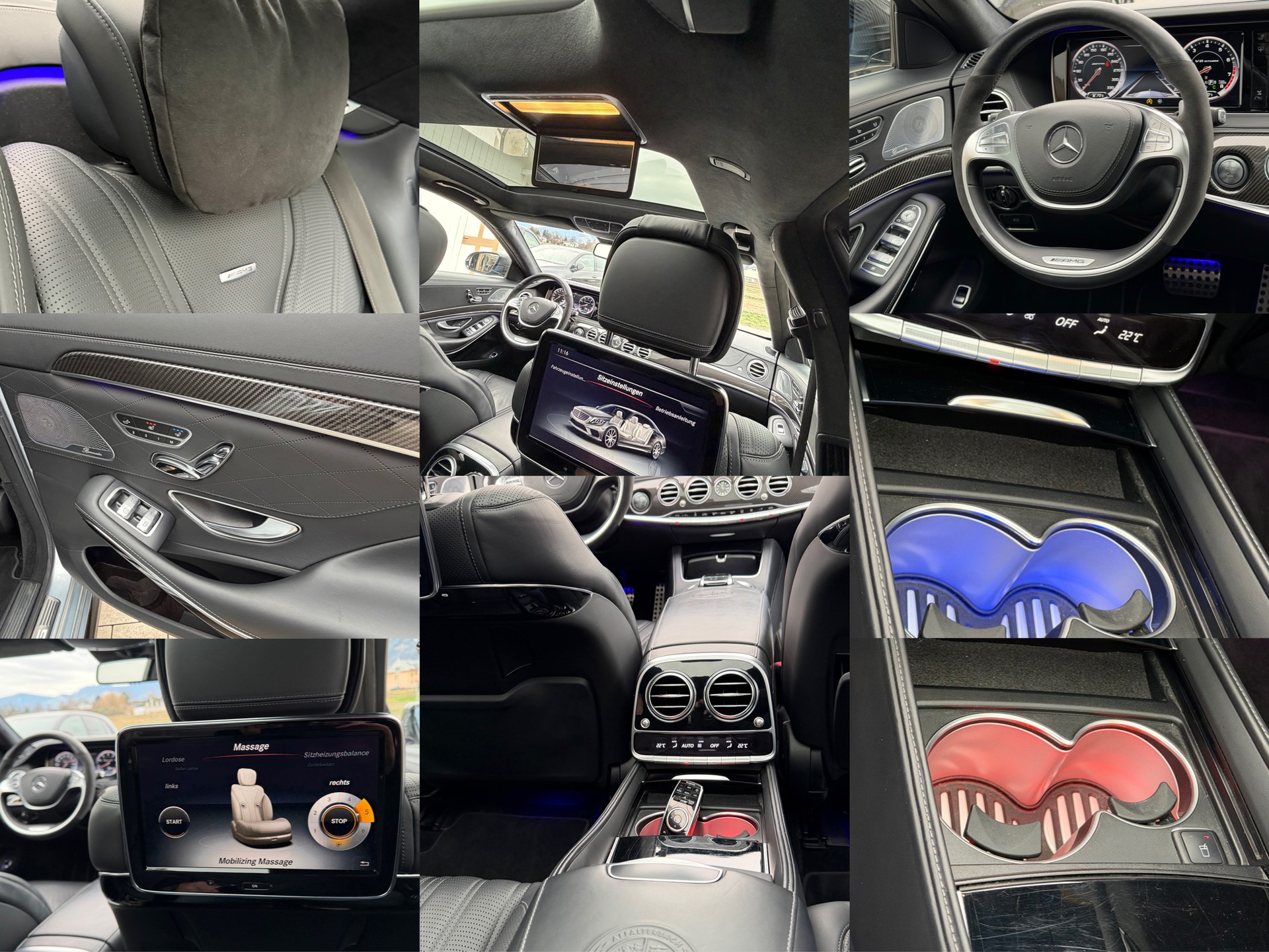MERCEDES-BENZ S 63 AMG L 4Matic ♦️585 PS V8*Vollausstattung*NEUE Bremsen*CH Fahrzeug♦️-image-14