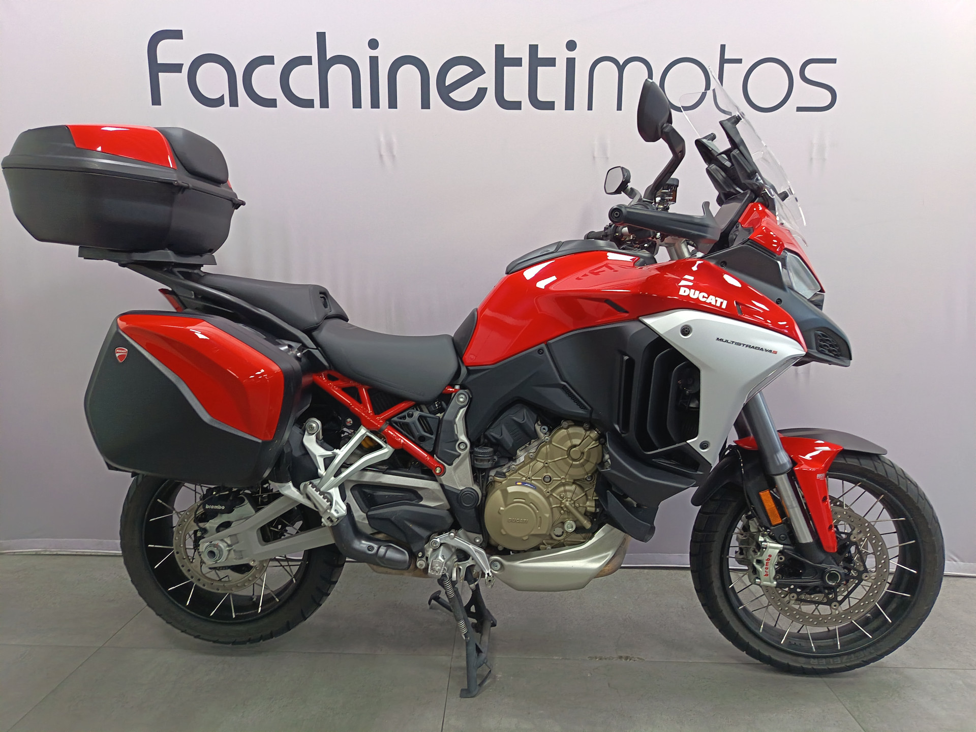 DUCATI Multistrada 1160 V4 S Spoked Wheels - LEASING 279 CHF - GARANTIE 03.2028-image-0