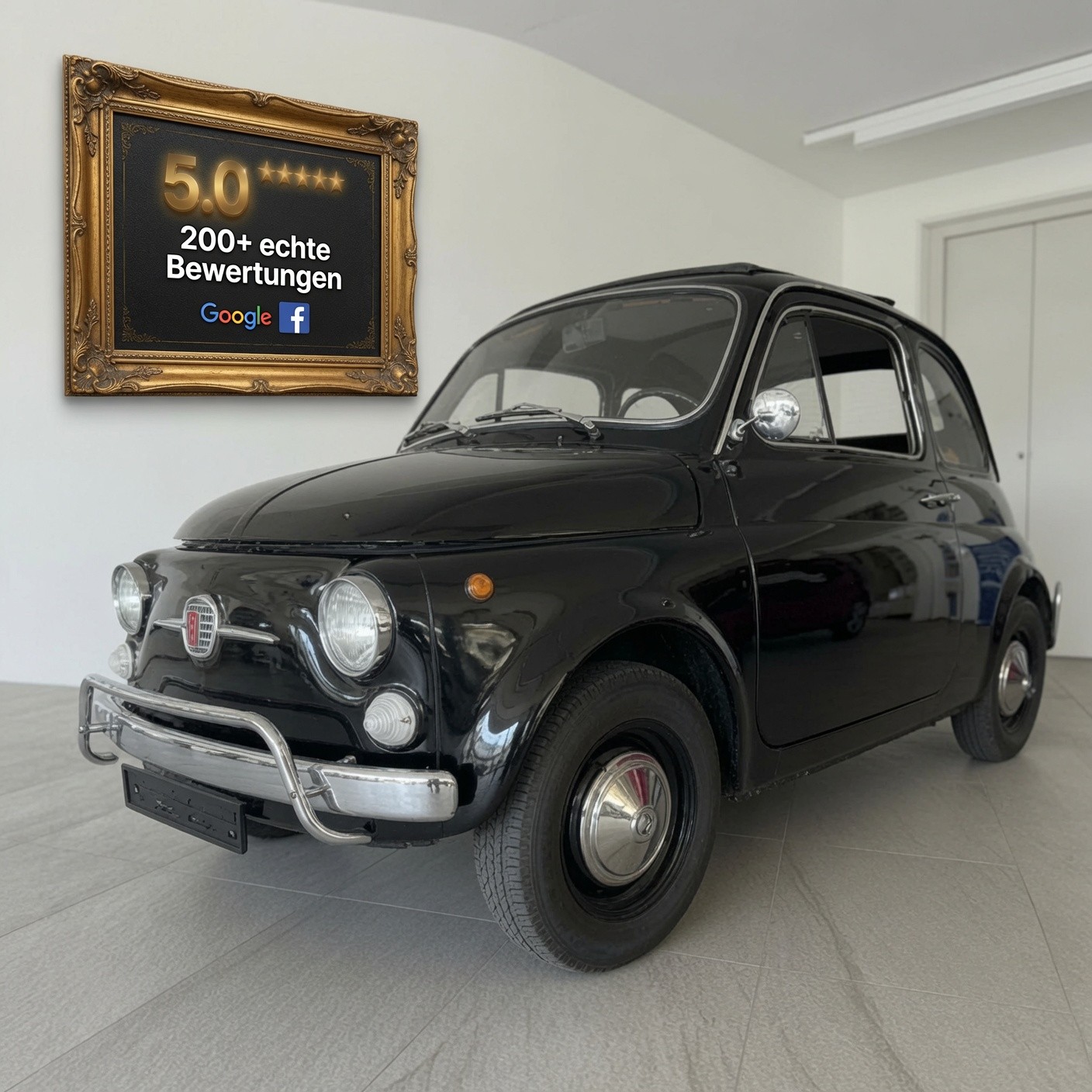 FIAT 500 Veteranenfahrzeug (MFK bis 2032)