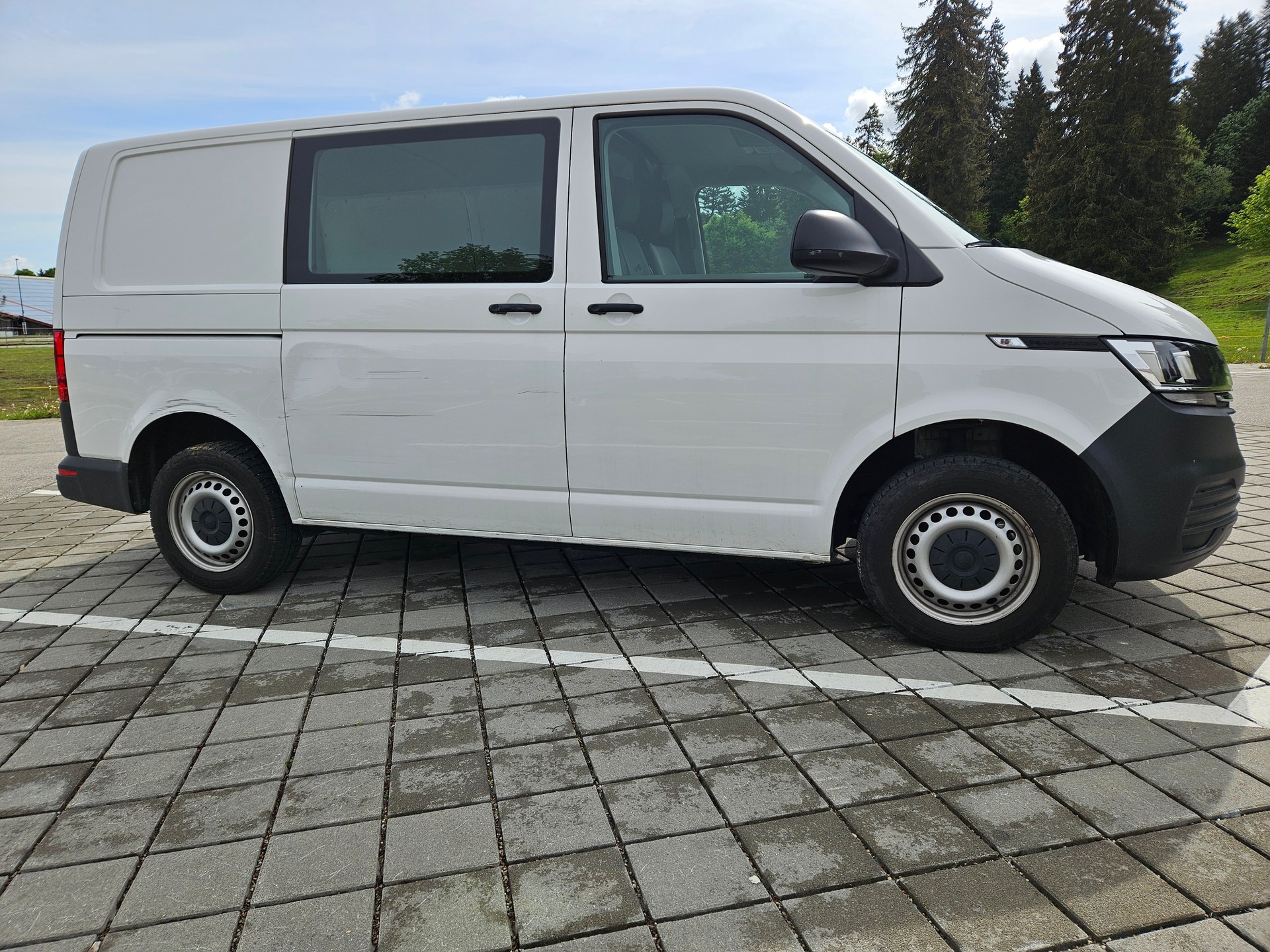 VW T6.1 2.0 TDI 3 SITZE KLIM rechte seite beschàdig flanc droit endommagé FRISCH AB MFK-image-3