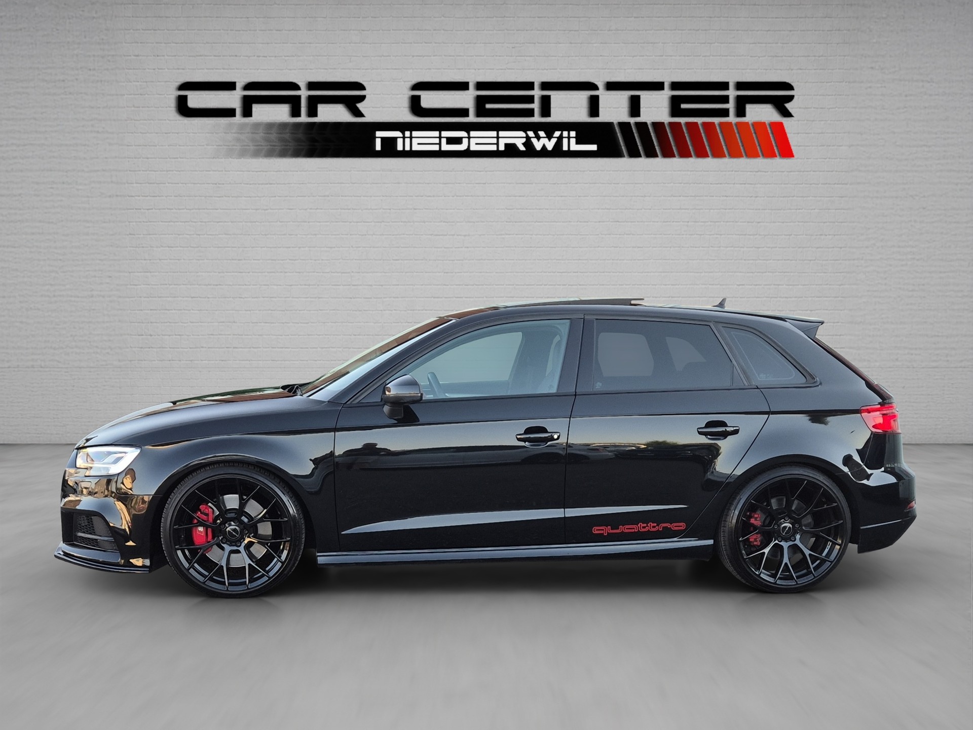 AUDI S3 Sportback 2.0 TFSI quattro S-tronic, OHNE OPF, RS-LOOK, FULL BLACK-image-8