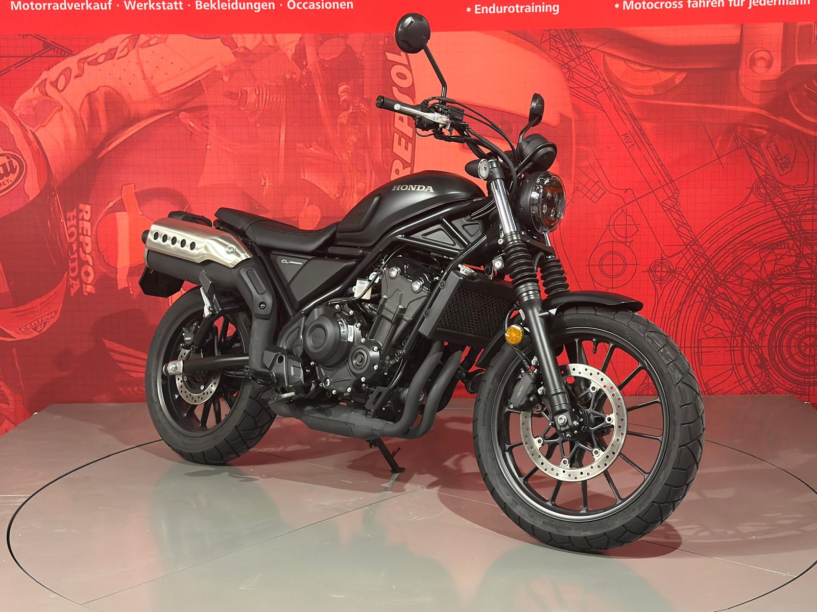 HONDA CL 500 *Occasion**Matte Gunpowder Black Metallic*-image-1