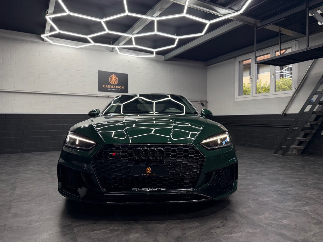 AUDI RS5 Coupé 2.9 TFSI quattro tiptronic | CH-Auto | Panorama Glasdach | GoodWood Green-showroom-element-1