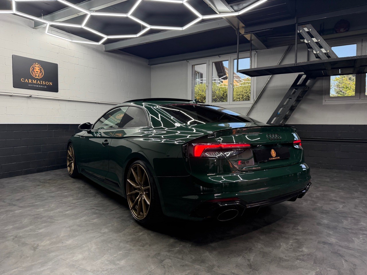AUDI RS5 Coupé 2.9 TFSI quattro tiptronic | CH-Auto | Panorama Glasdach | GoodWood Green-image-6