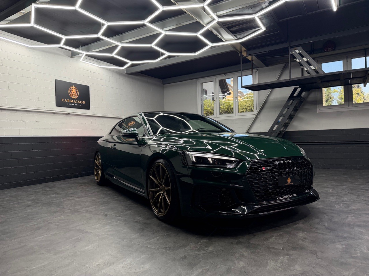 AUDI RS5 Coupé 2.9 TFSI quattro tiptronic | CH-Auto | Panorama Glasdach | GoodWood Green