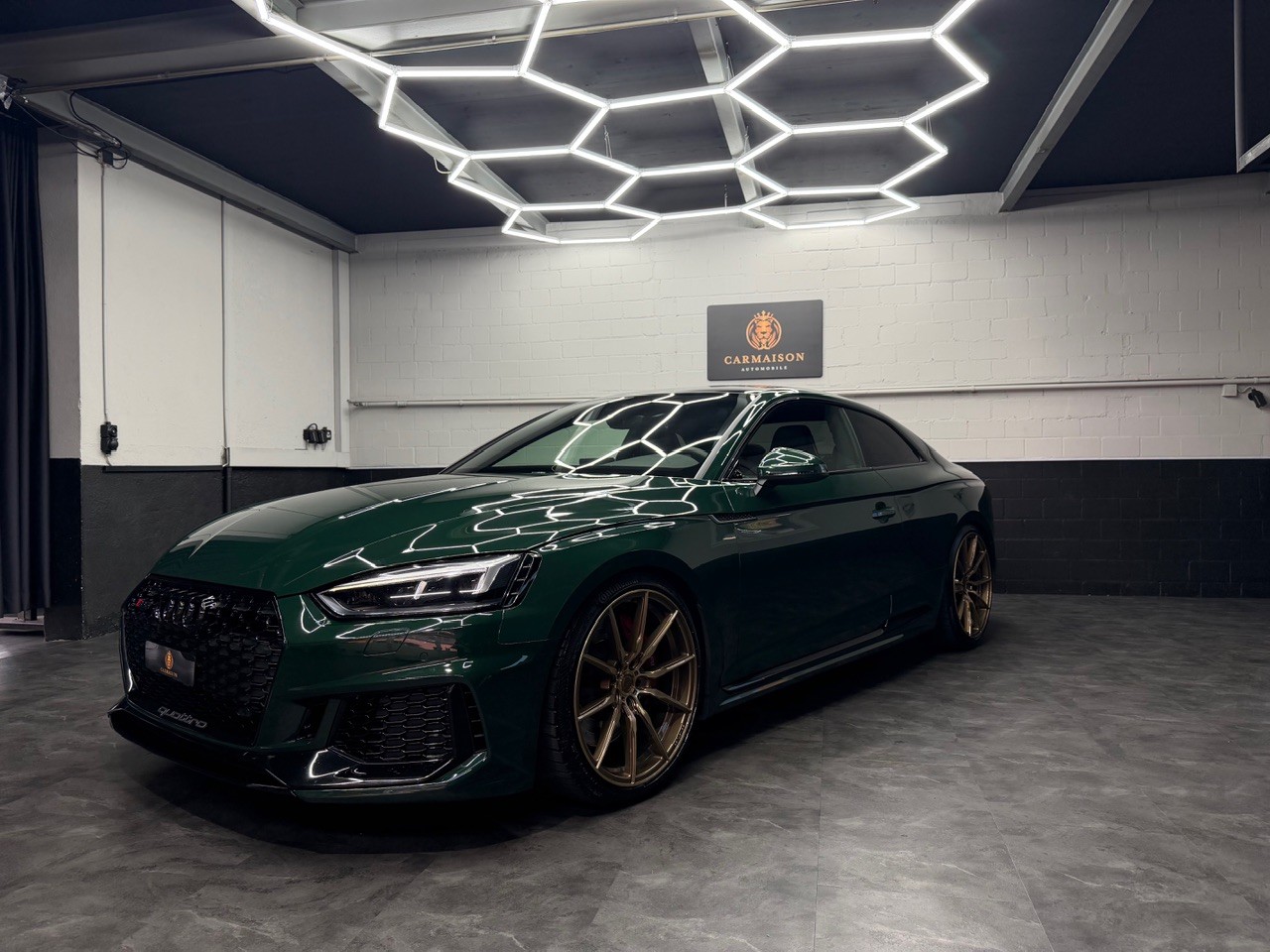 AUDI RS5 Coupé 2.9 TFSI quattro tiptronic | CH-Auto | Panorama Glasdach | GoodWood Green-showroom-element-2