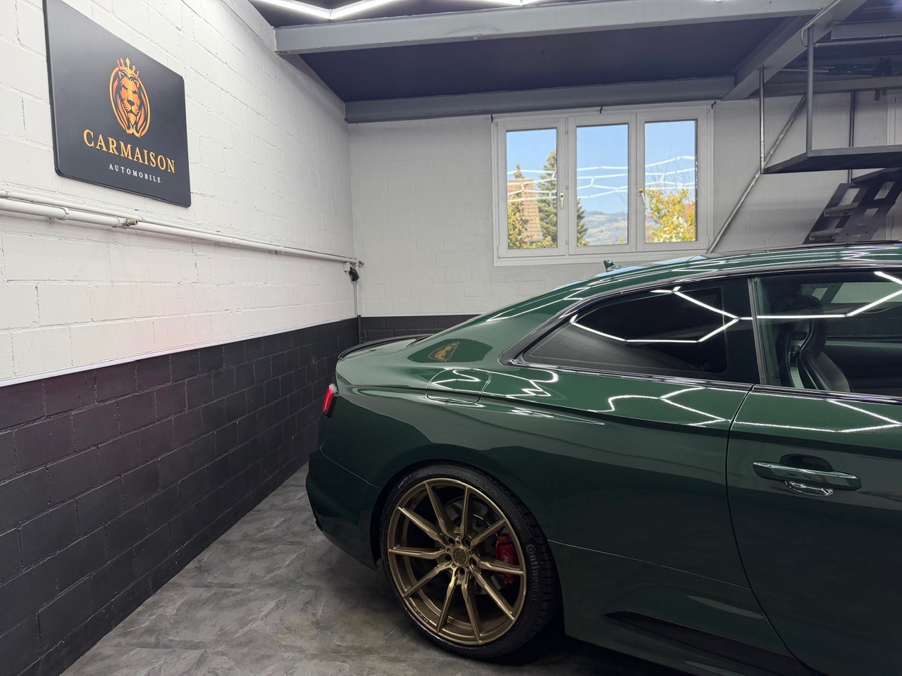 AUDI RS5 Coupé 2.9 TFSI quattro tiptronic | CH-Auto | Panorama Glasdach | GoodWood Green-image-4