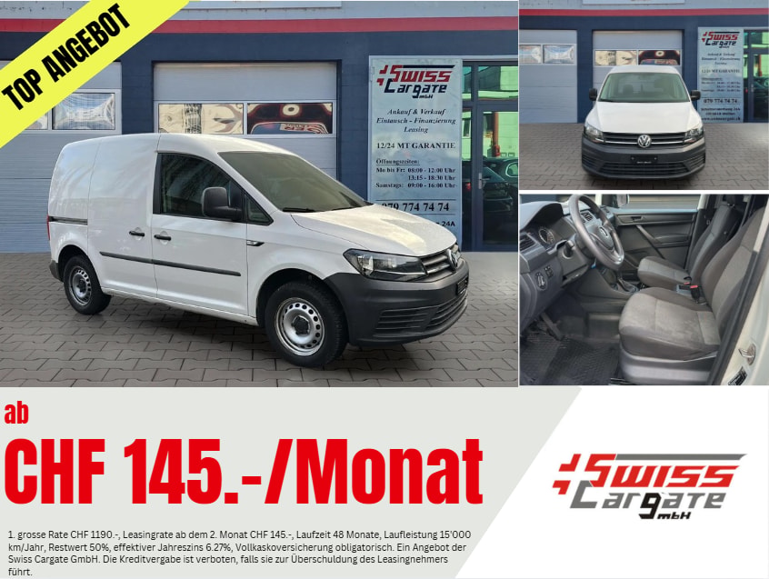 VW Caddy 2.0TDI BlueMotion Technology mit AHK
