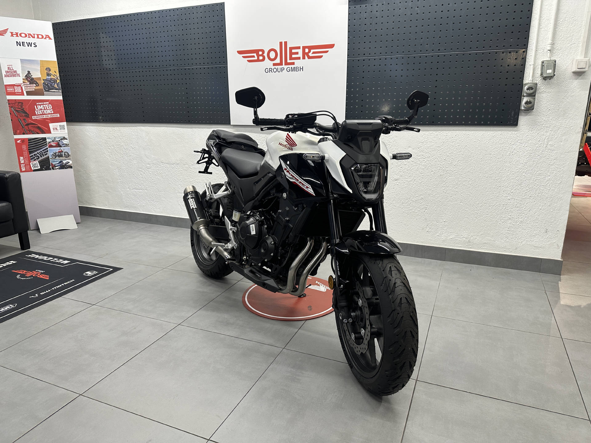 HONDA CB 500 Hornet | A2 | TFT Display | MIVV Slip-On | Kurzheck-image-1