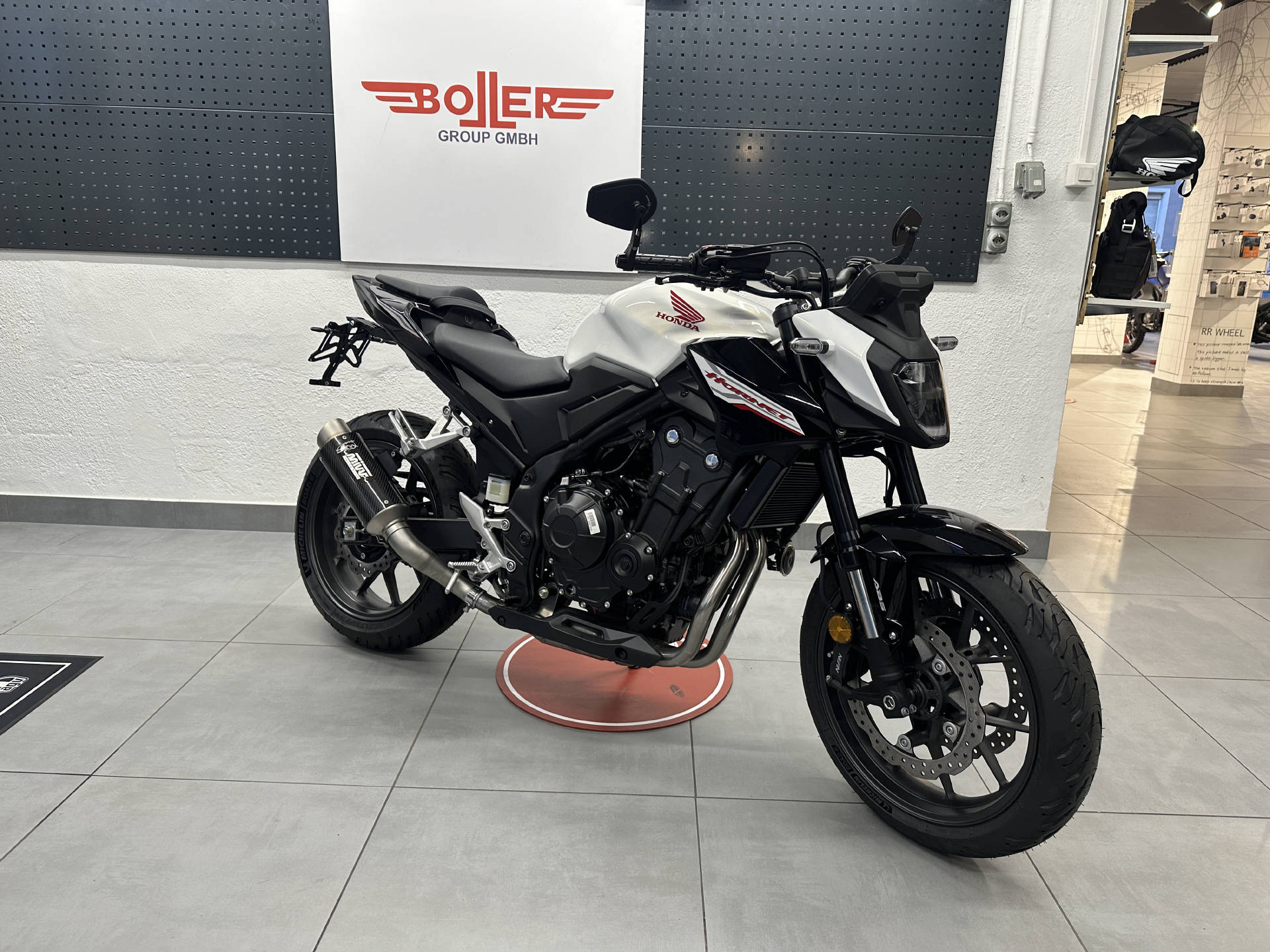 HONDA CB 500 Hornet | A2 | TFT Display | MIVV Slip-On | Kurzheck-image-0