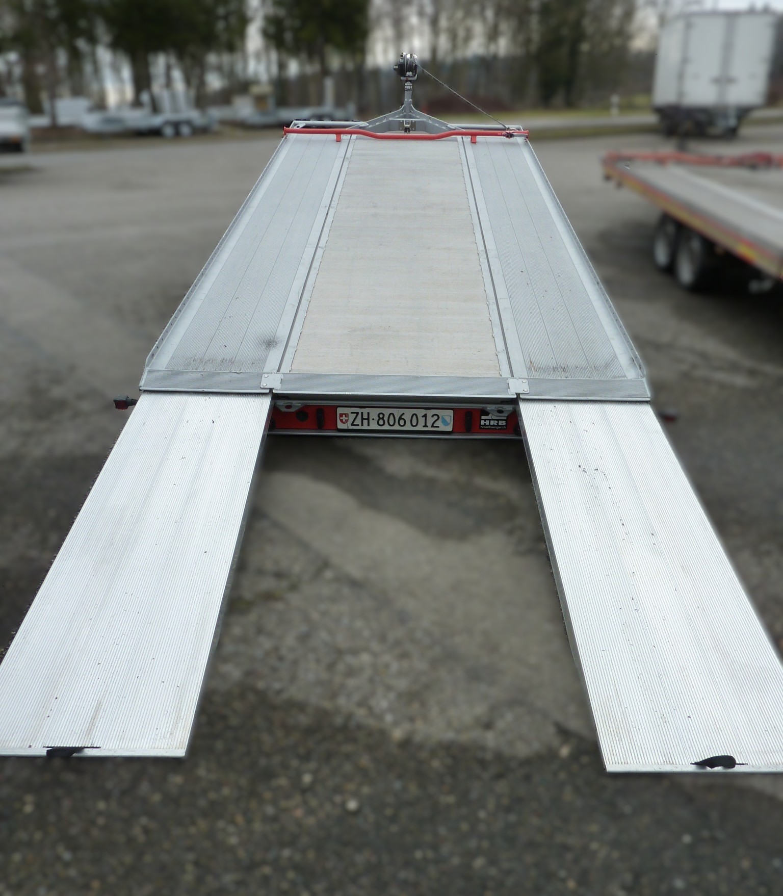 FITZEL Occasion Autotransportanhänger Fitzel Euro-Trans 35-21/48X mit Zwischenboden-showroom-element-3