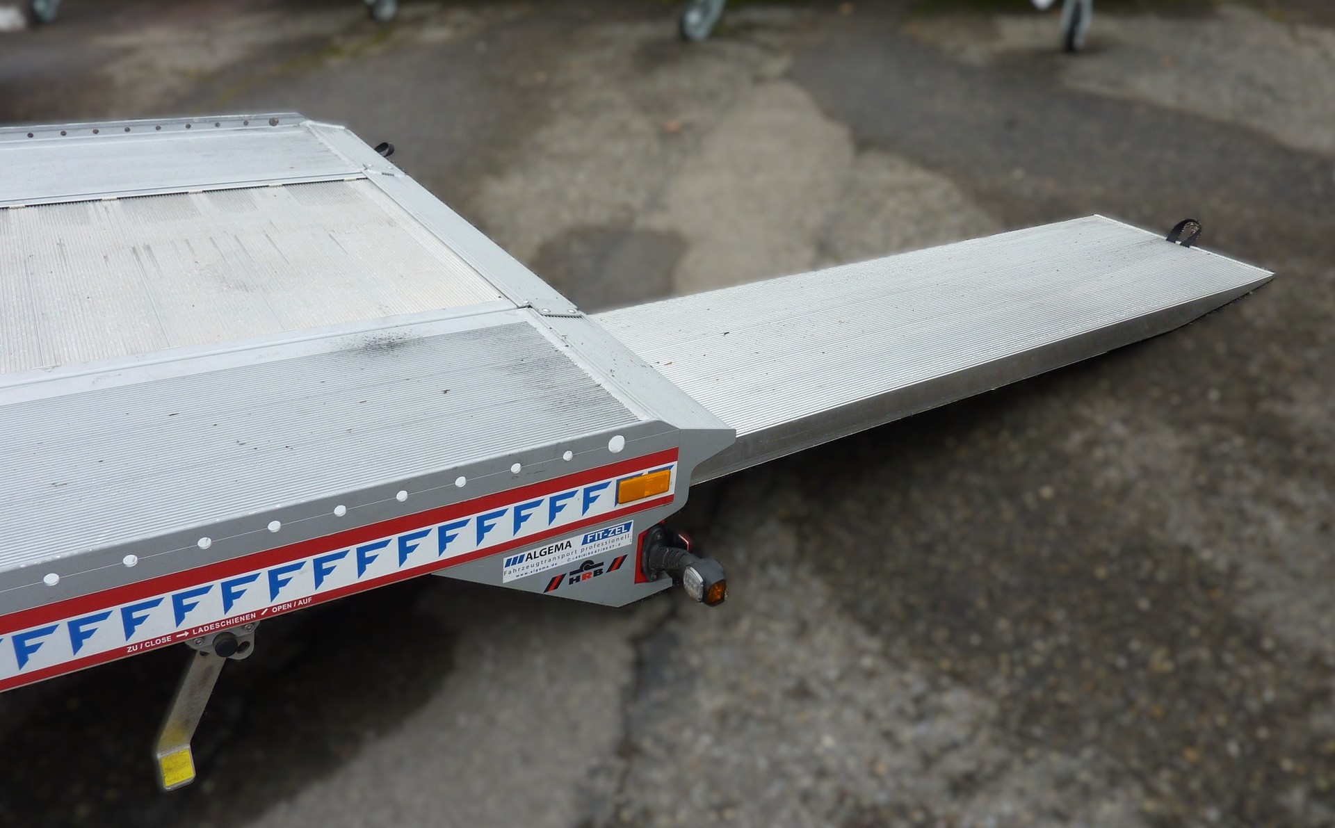 FITZEL Occasion Autotransportanhänger Fitzel Euro-Trans 35-21/48X mit Zwischenboden-showroom-element-1