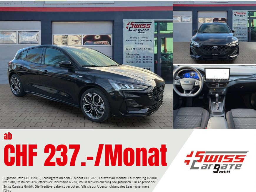 FORD Focus 1.0 MHEV ST-Line X Automat 155PS