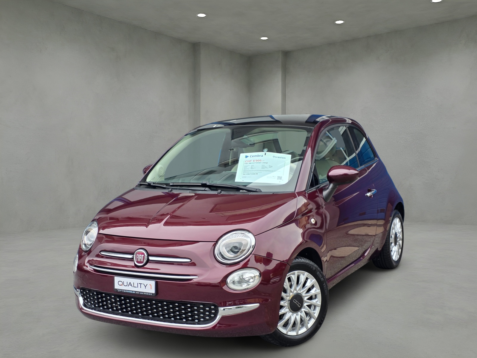 FIAT 500 0.9 Twinair Lounge