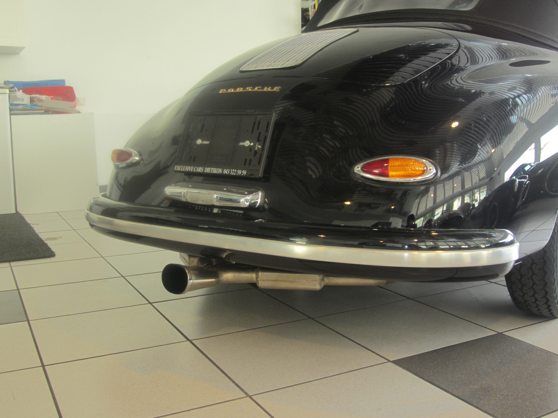 PORSCHE 356 A T2 GT Style 1 von 556 gebauten T2 Speedster 1958 Rudge Felgen Sebring Auspuff-image-2