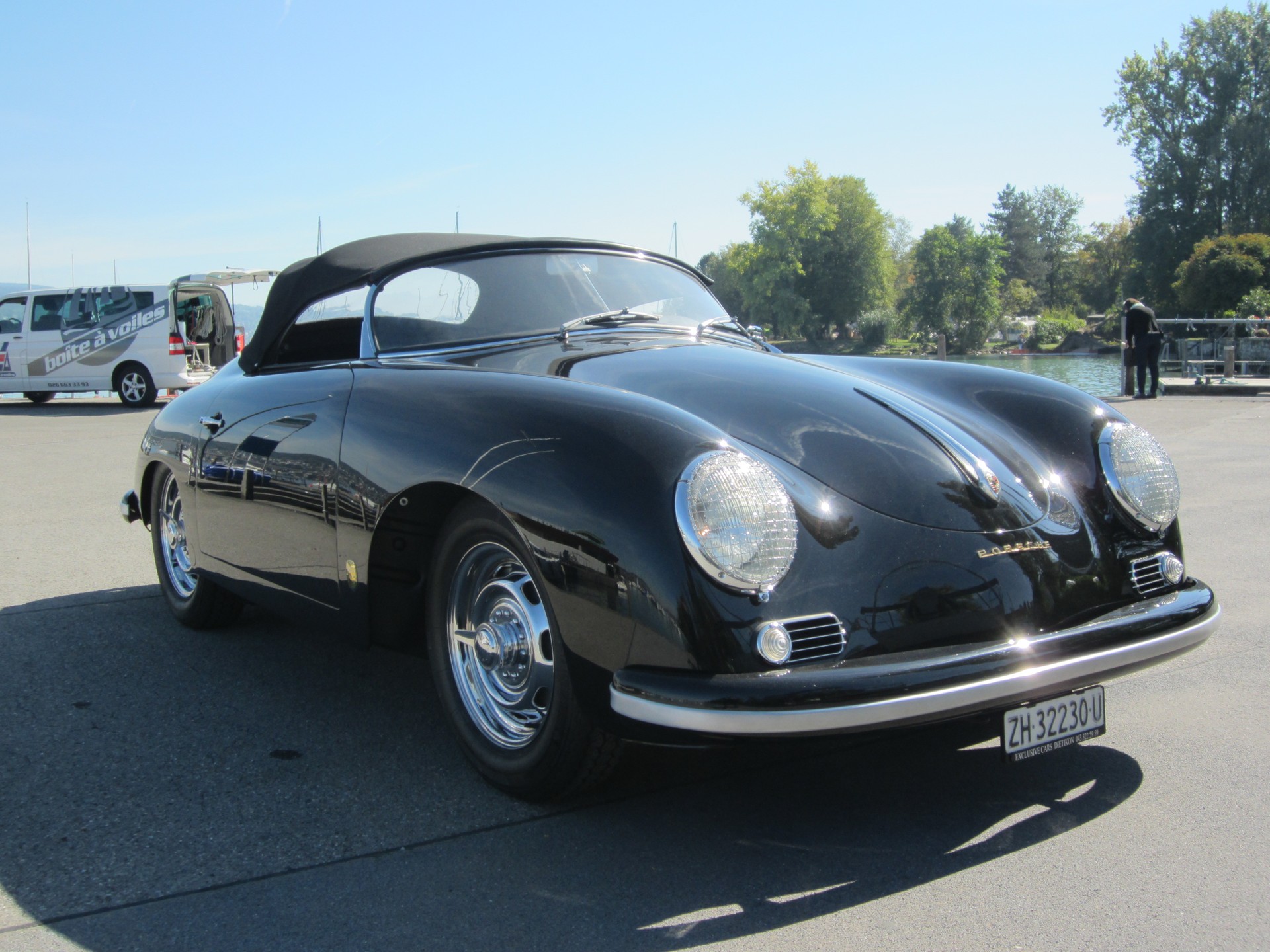 PORSCHE 356 A T2 GT Style 1 von 556 gebauten T2 Speedster 1958 Rudge Felgen Sebring Auspuff-image-6
