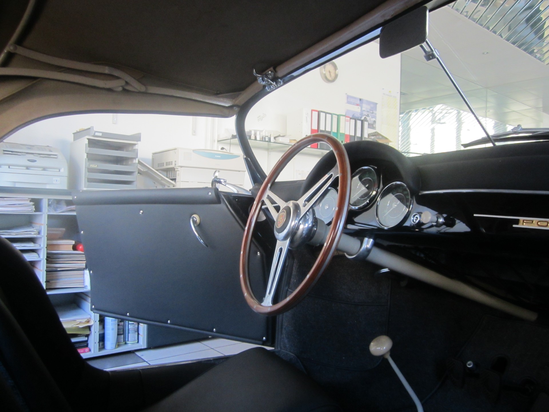 PORSCHE 356 A T2 GT Style 1 von 556 gebauten T2 Speedster 1958 Rudge Felgen Sebring Auspuff-image-14