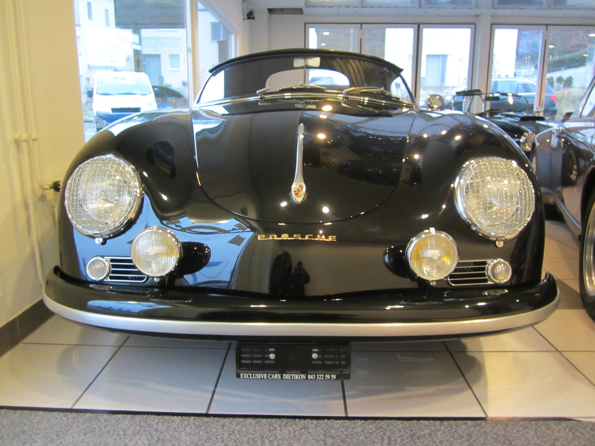 PORSCHE 356 A T2 GT Style 1 von 556 gebauten T2 Speedster 1958 Rudge Felgen Sebring Auspuff-image-5