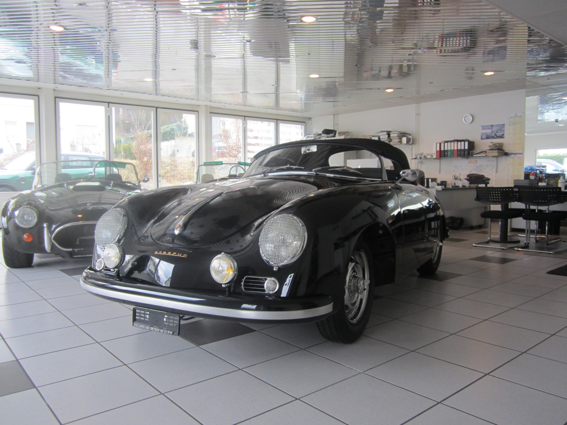 PORSCHE 356 A T2 GT Style 1 von 556 gebauten T2 Speedster 1958 Rudge Felgen Sebring Auspuff