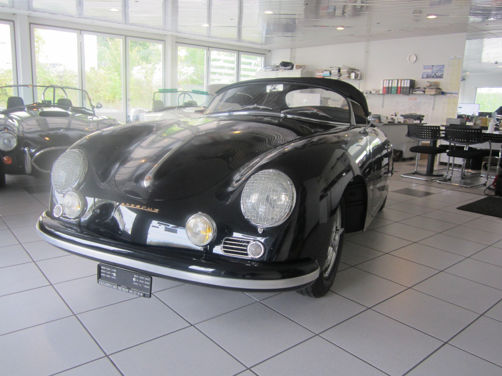 PORSCHE 356 A T2 GT Style 1 von 556 gebauten T2 Speedster 1958 Rudge Felgen Sebring Auspuff-image-9