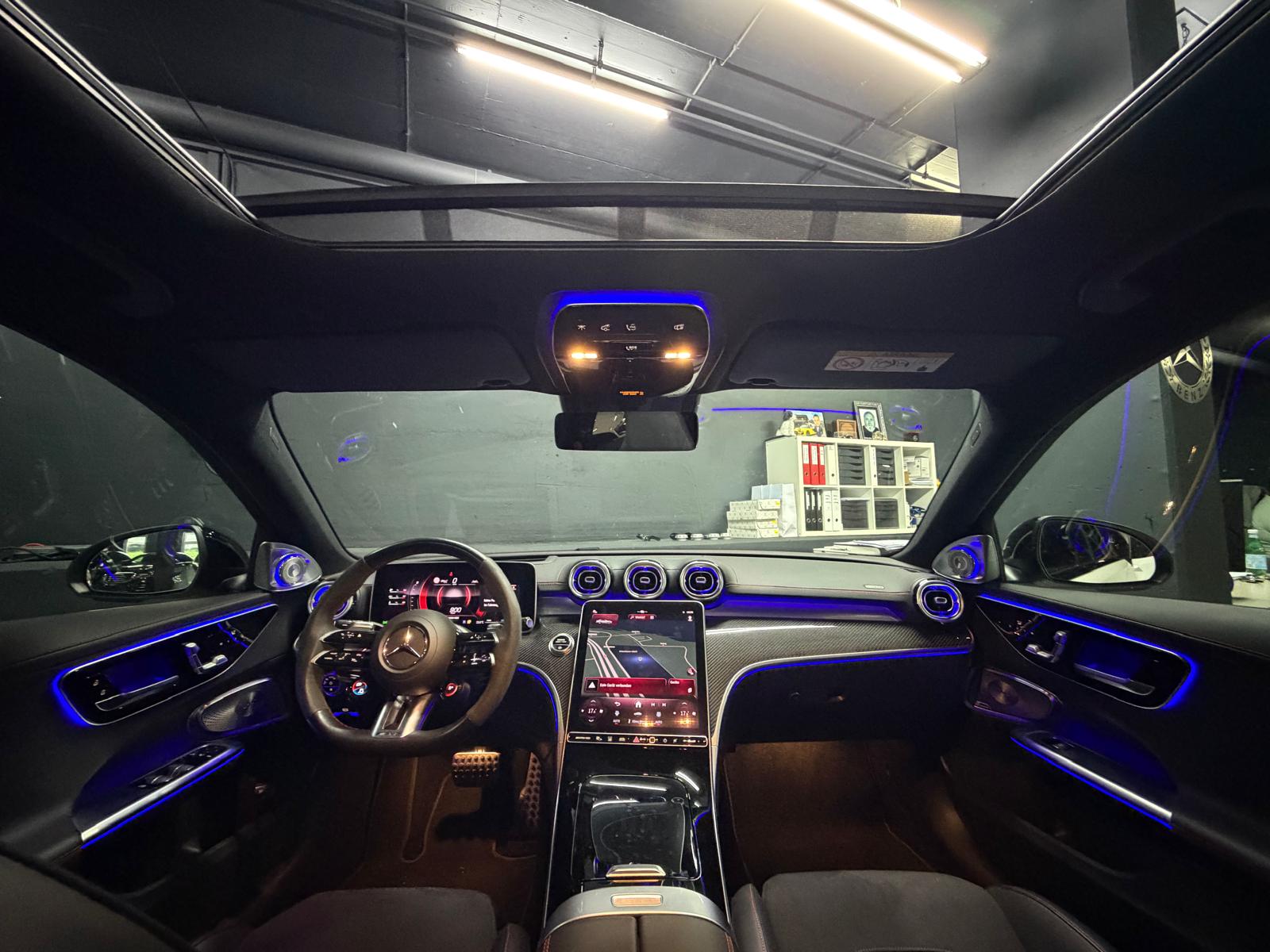 MERCEDES-BENZ C 43 AMG (C63s AMG Bodykit) Limited White&Black Performance 5 Jahre Werksgarantie & Gratisservice 4 Matic-image-13