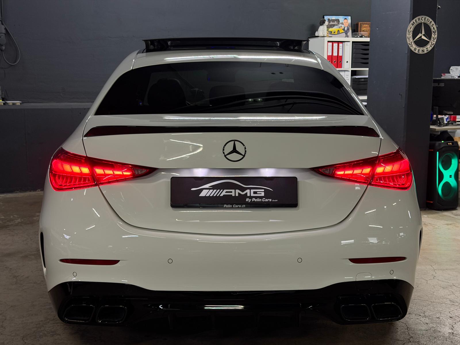 MERCEDES-BENZ C 43 AMG (C63s AMG Bodykit) Limited White&Black Performance 5 Jahre Werksgarantie & Gratisservice 4 Matic-image-6