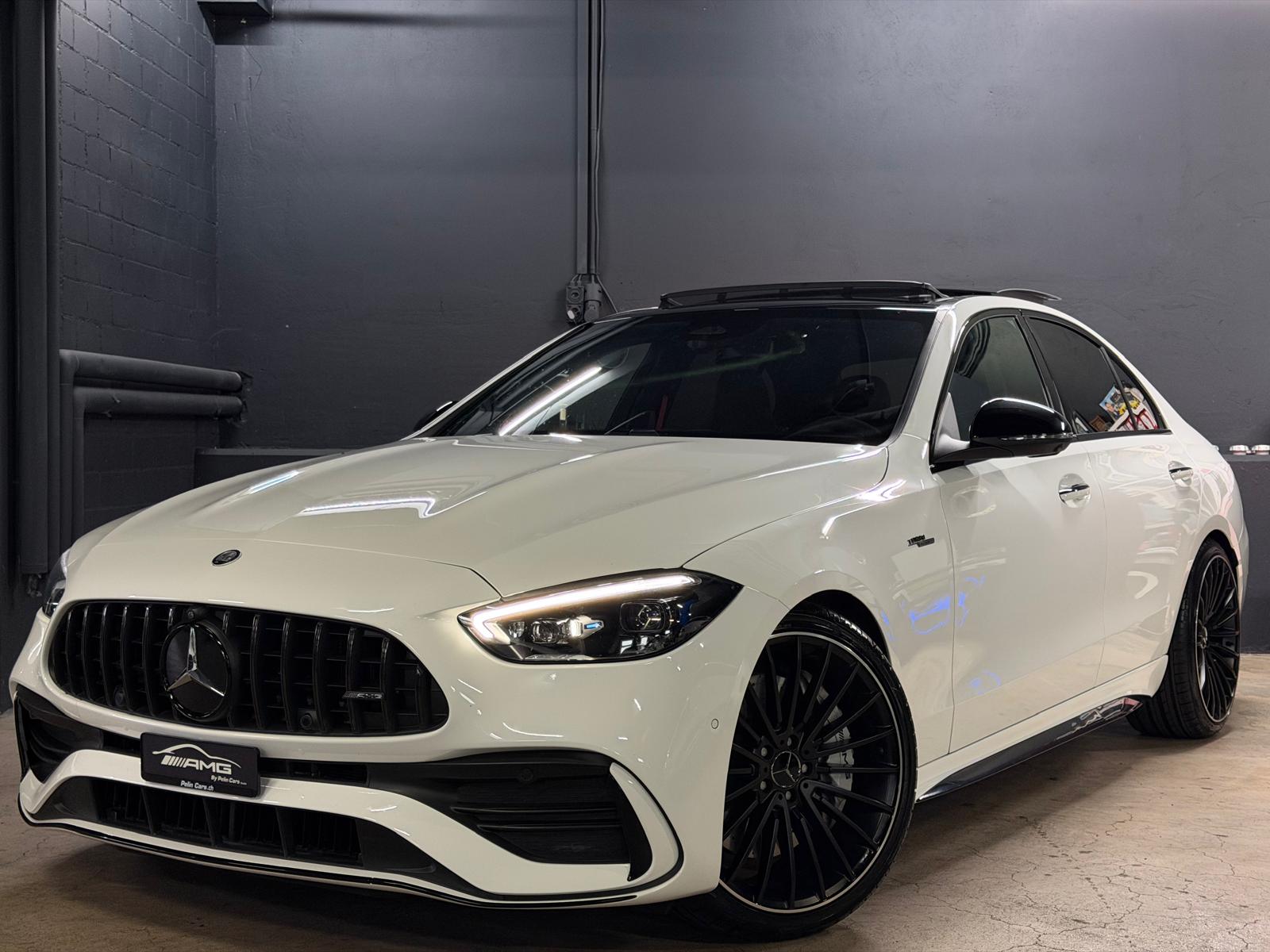 MERCEDES-BENZ C 43 AMG (C63s AMG Bodykit) Limited White&Black Performance 5 Jahre Werksgarantie & Gratisservice 4 Matic-showroom-element-1