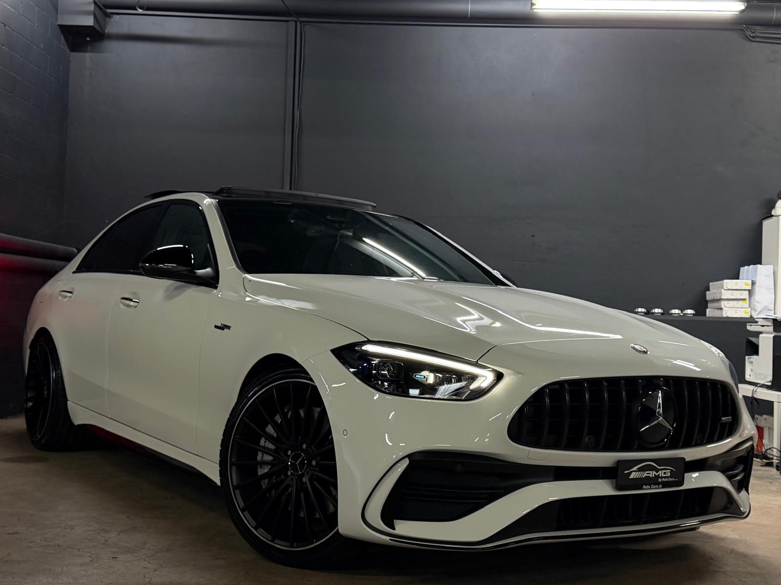 MERCEDES-BENZ C 43 AMG (C63s AMG Bodykit) Limited White&Black Performance 5 Jahre Werksgarantie & Gratisservice 4 Matic-image-4