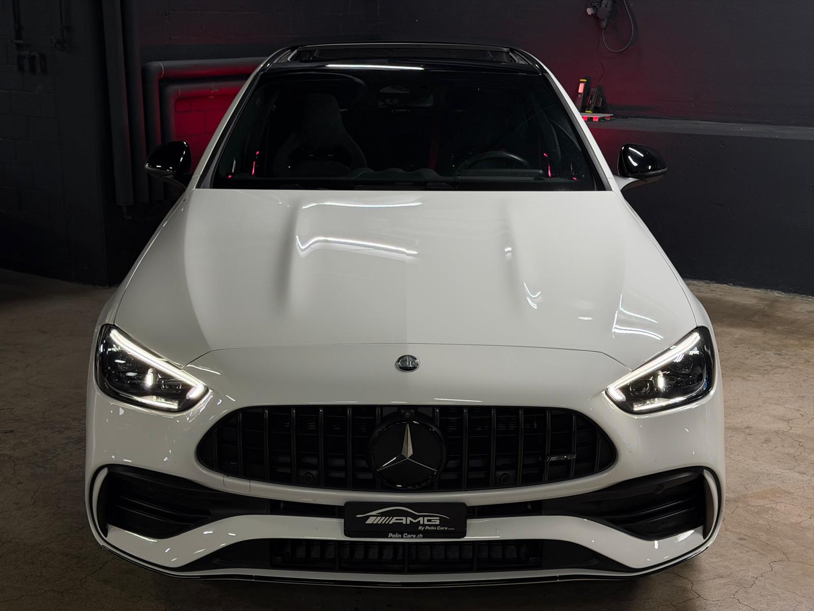MERCEDES-BENZ C 43 AMG (C63s AMG Bodykit) Limited White&Black Performance 5 Jahre Werksgarantie & Gratisservice 4 Matic-showroom-element-2