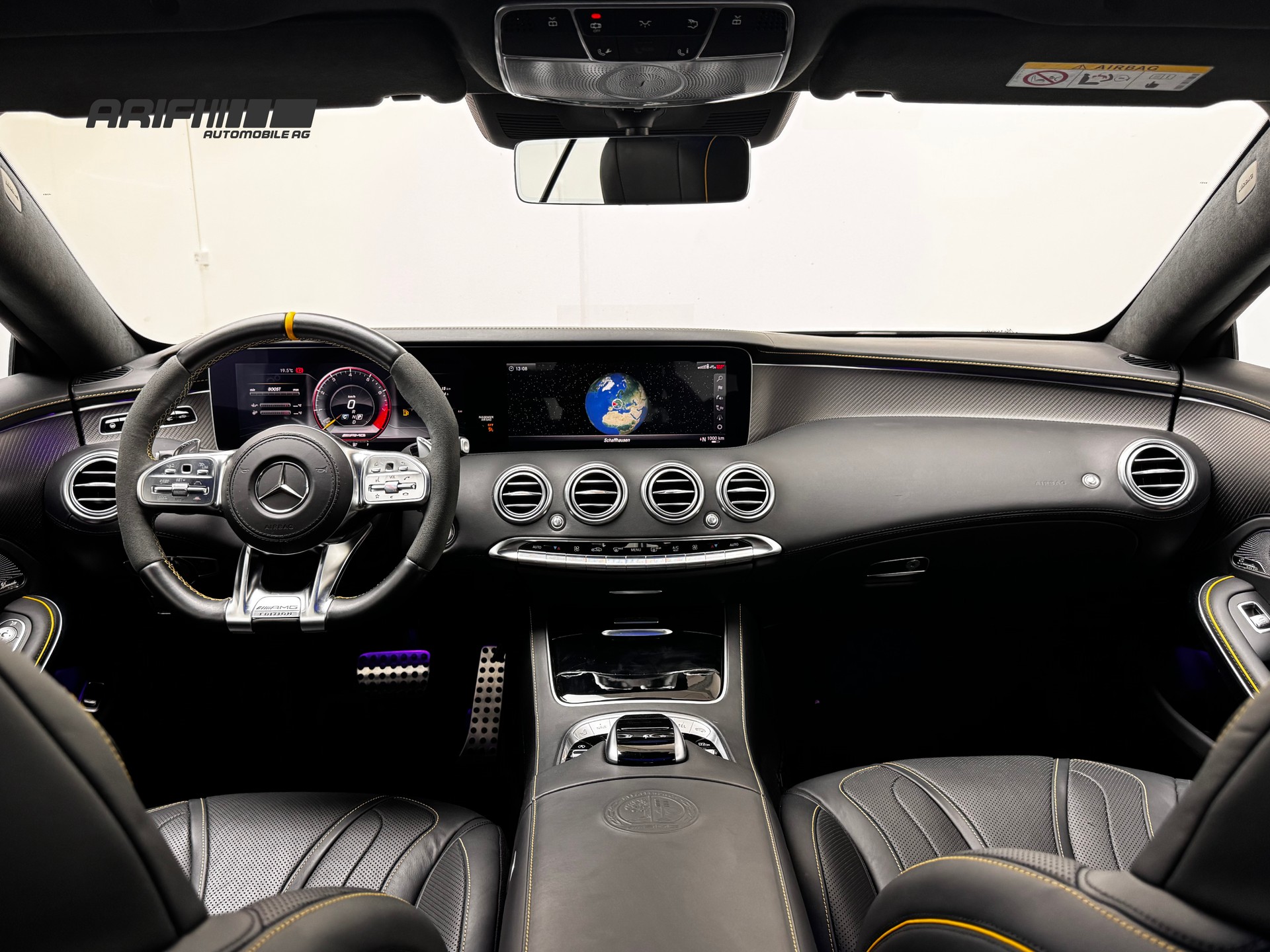 MERCEDES-BENZ S 63 AMG Coupé Yellow Night Edition / NON OPF-image-15
