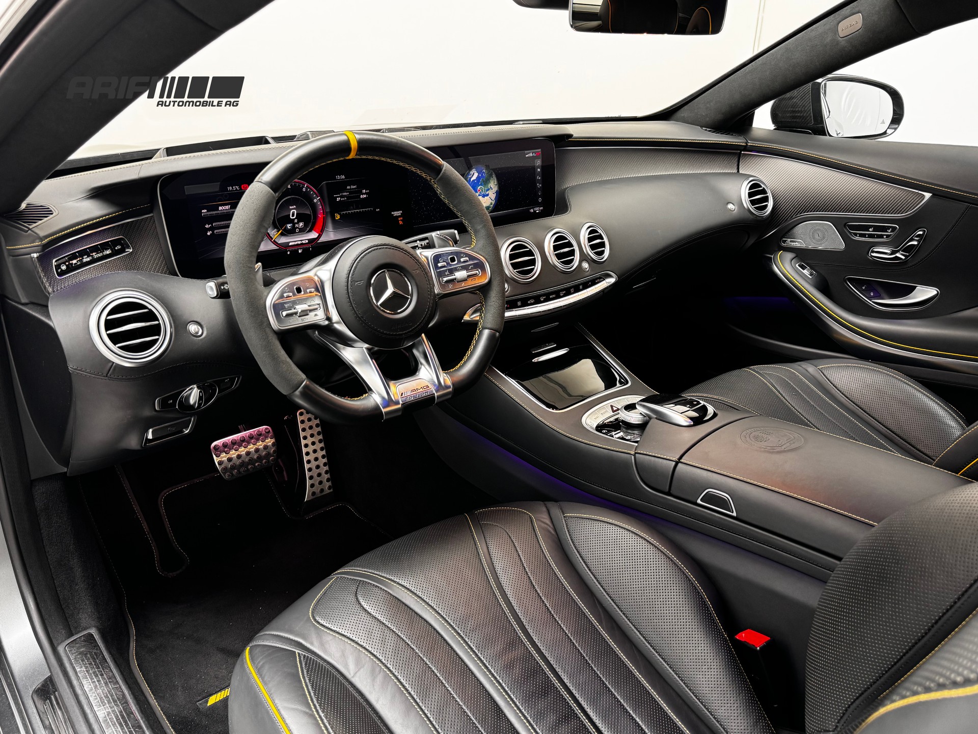 MERCEDES-BENZ S 63 AMG Coupé Yellow Night Edition / NON OPF-image-16