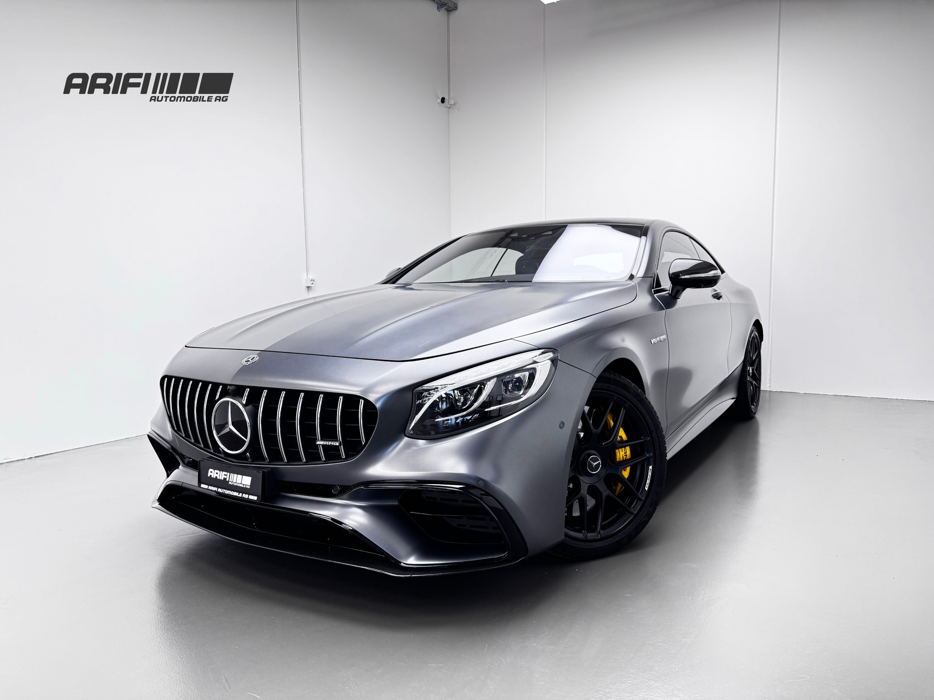 MERCEDES-BENZ S 63 AMG Coupé Yellow Night Edition / NON OPF