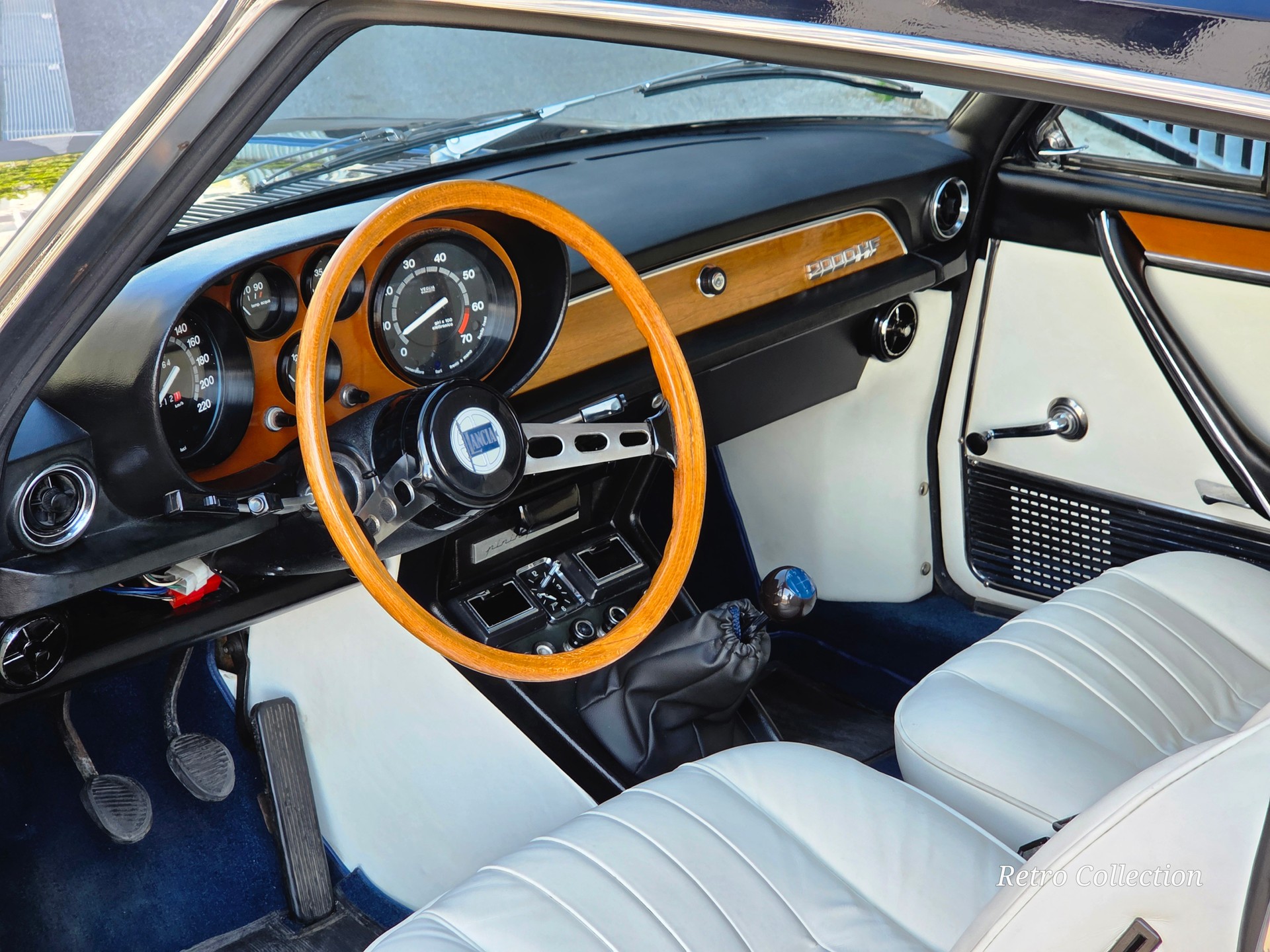 LANCIA Flavia 2000 HF - rareté absolue - bon état d'origine - direction assistée - expertisée vétéran 02.24-image-7