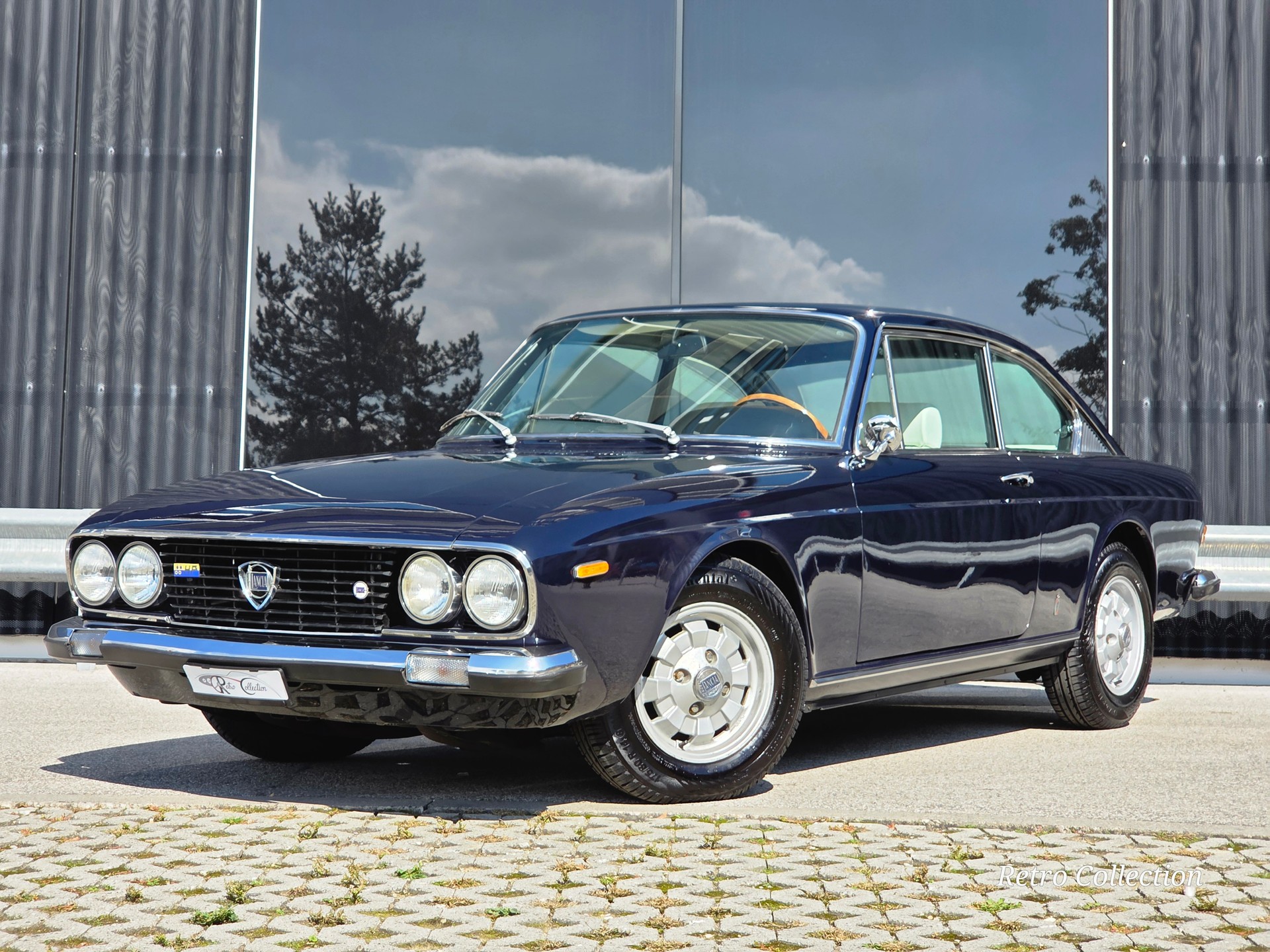LANCIA Flavia 2000 HF - rareté absolue - bon état d'origine - direction assistée - expertisée vétéran 02.24