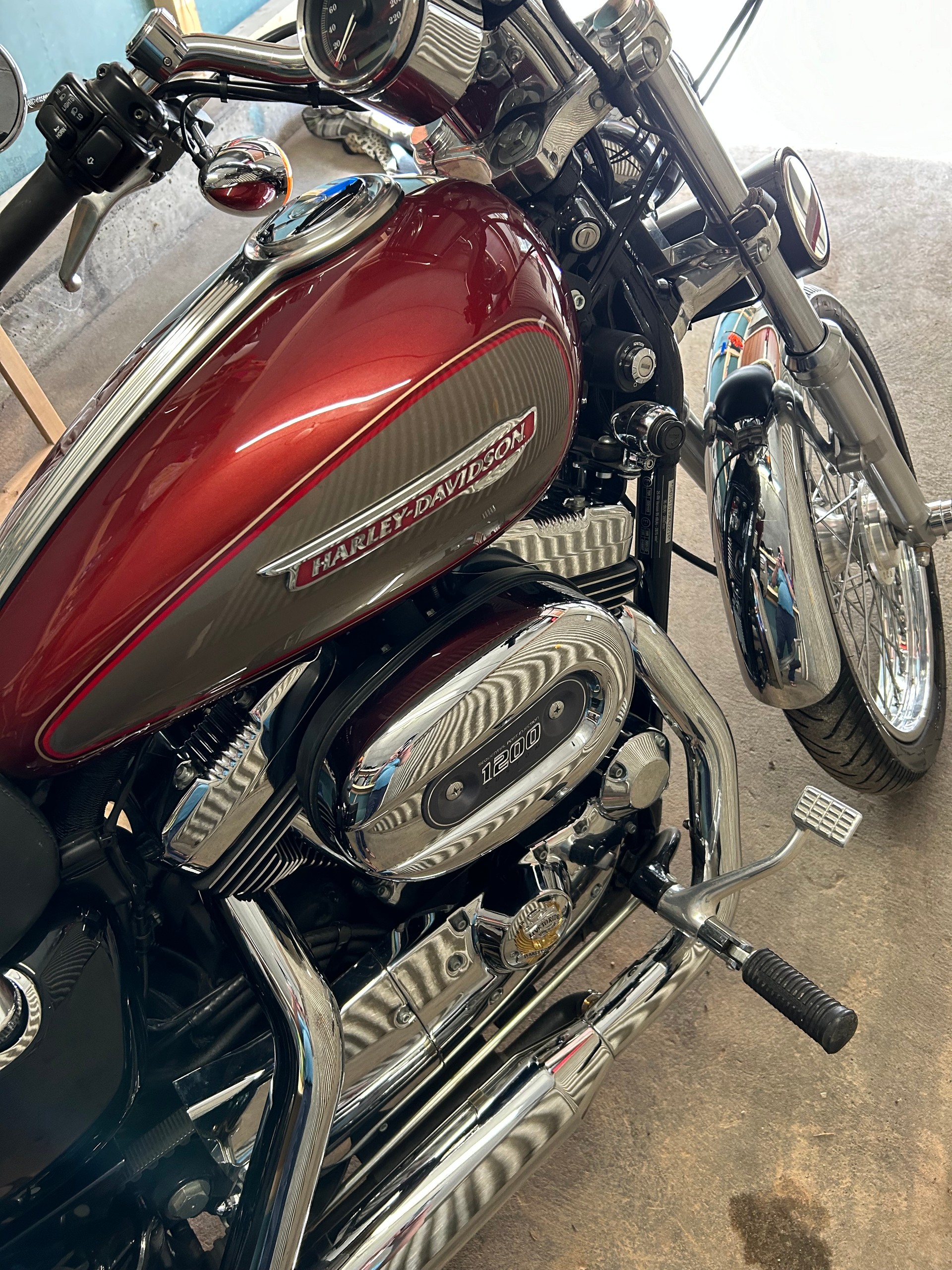 HARLEY-DAVIDSON XL 1200 C Sportster Custom Injection-image-0