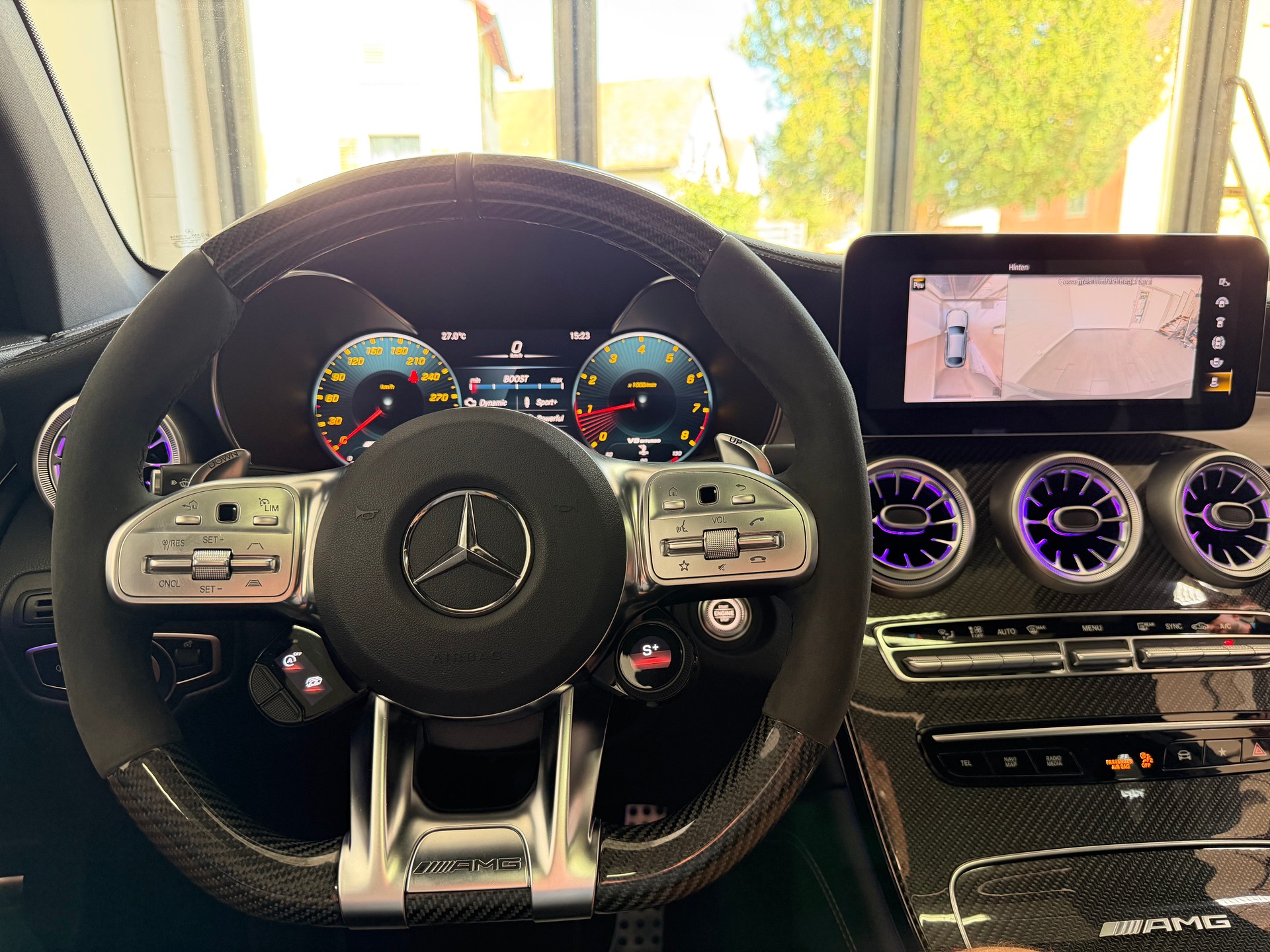 MERCEDES-BENZ GLC Coupé 63 S AMG 4Matic+ 9G-Tronic * PANO * Carbon * 360 Grad Kamera * Burmester-image-9