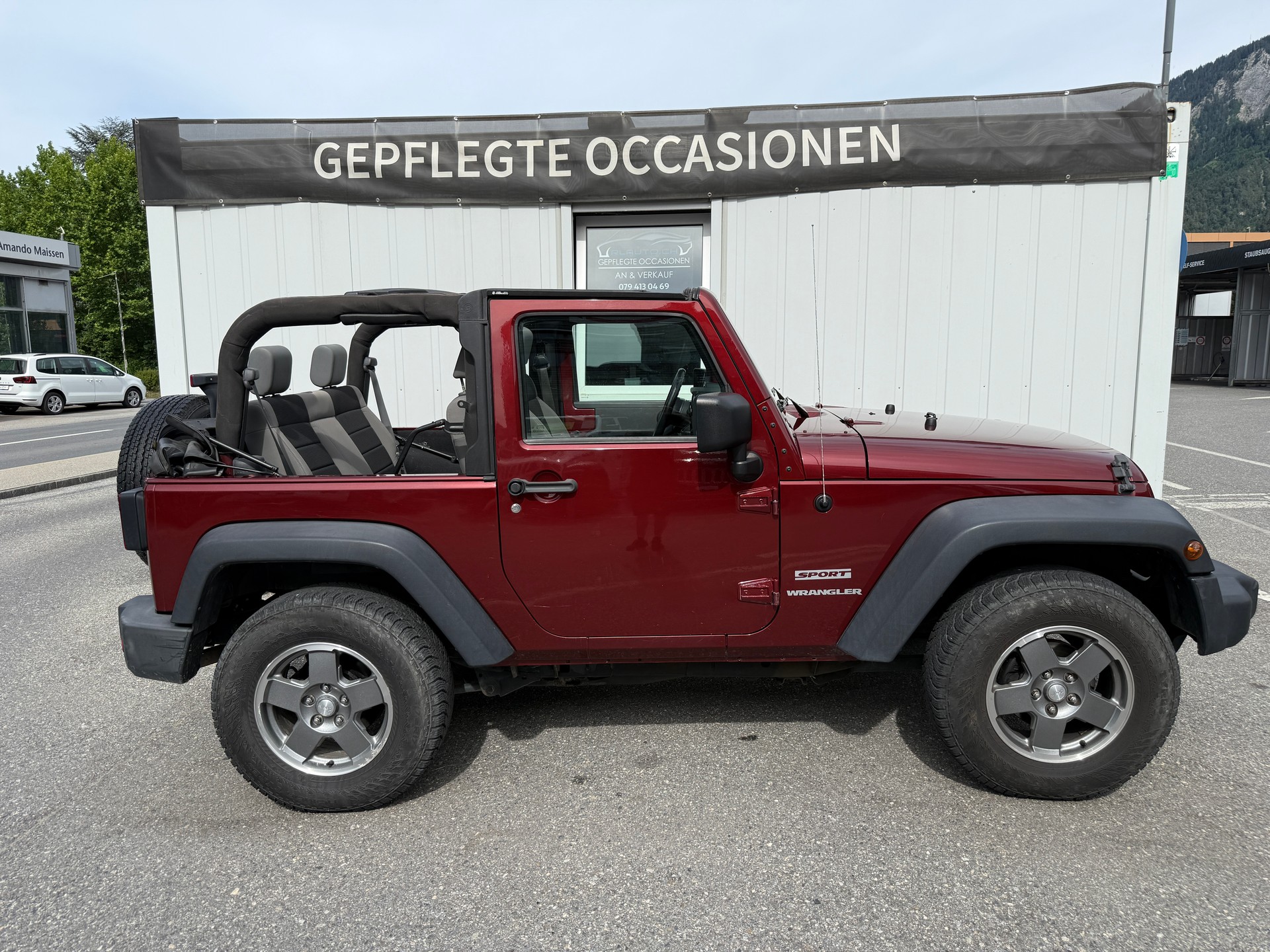 JEEP Wrangler 2.8 CRD Sport Automatic Softtop *FRISCH AB MFK*LED-SCHEINWERFER* ZAHNRIEMEN ERSETZT* SERVICE FRISCH*-showroom-element-1