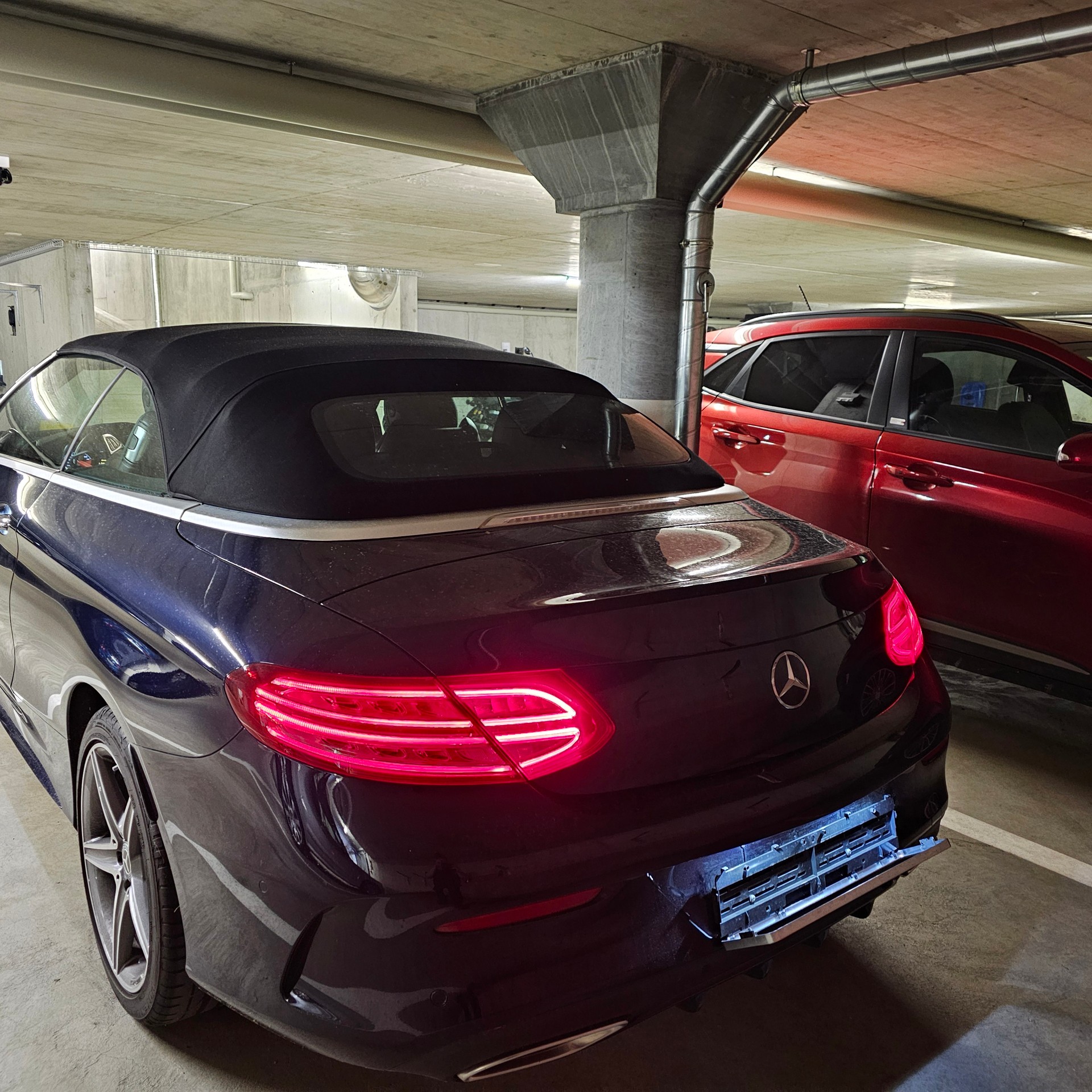 MERCEDES-BENZ C 180 Cabriolet AMG Line 9G-Tronig-image-1