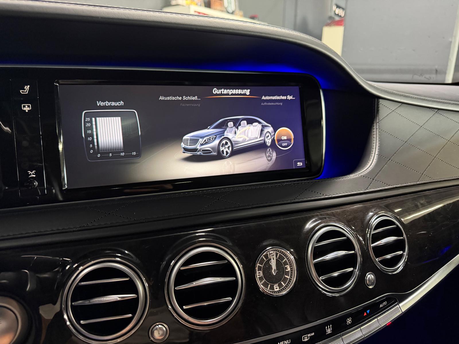 MERCEDES-BENZ S 500 Lang AMG Line 4Matic 7G-Tronic CH-Fahrzeug Frisch ab Service-image-22