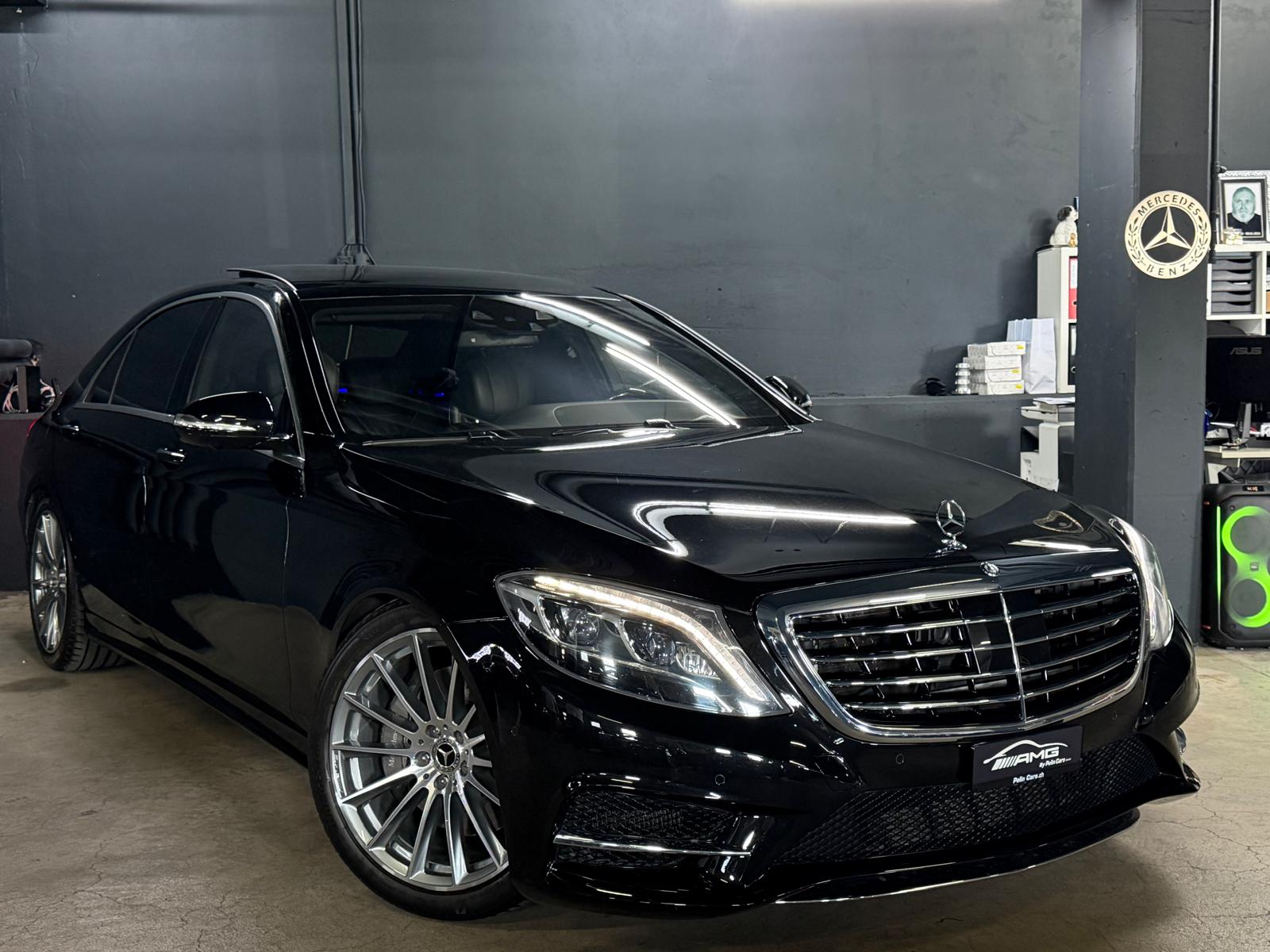 MERCEDES-BENZ S 500 Lang AMG Line 4Matic 7G-Tronic CH-Fahrzeug Frisch ab Service-image-4